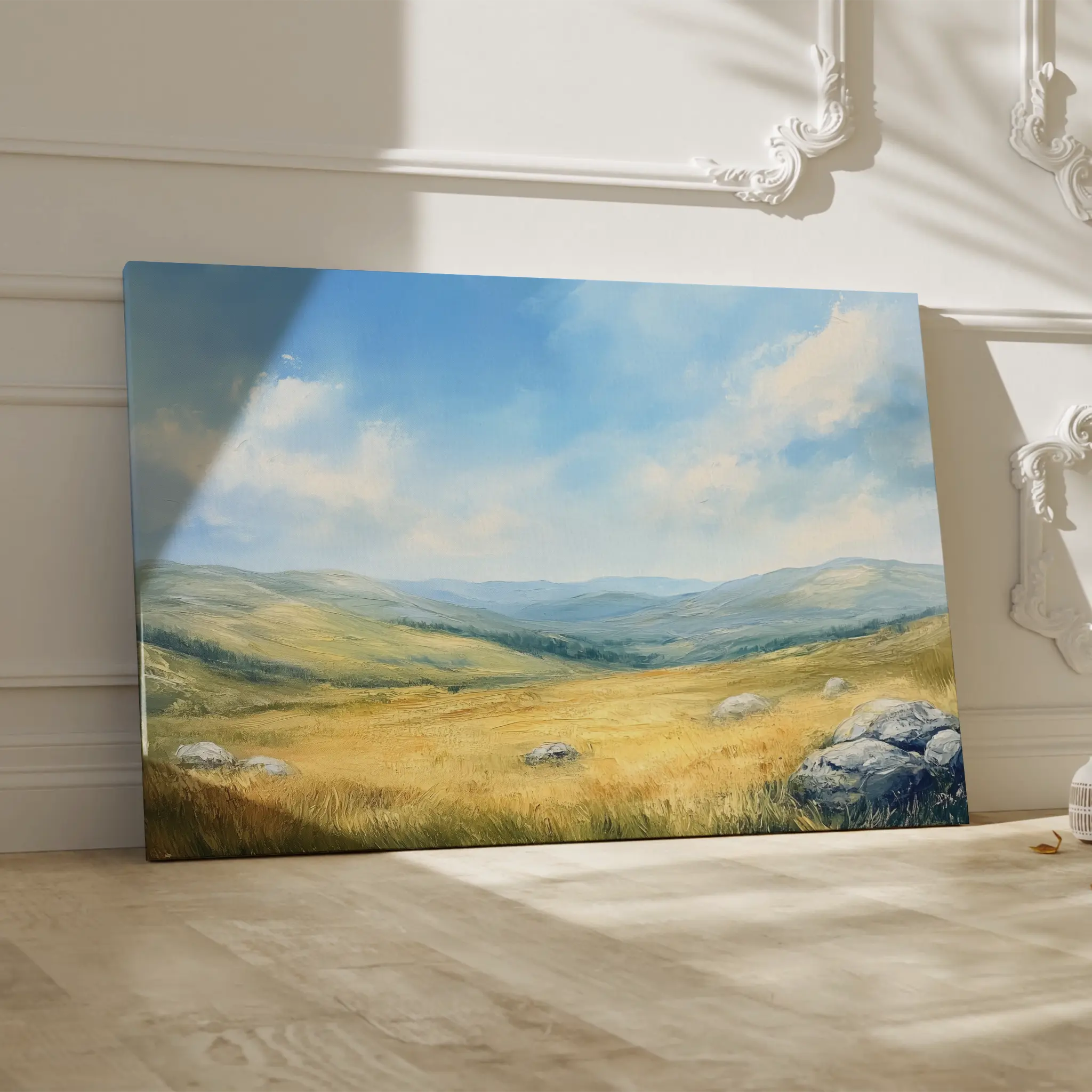 Landscape Canvas Wall Art WAD249-L 90 x 60 cm / Stretched on hidden frame