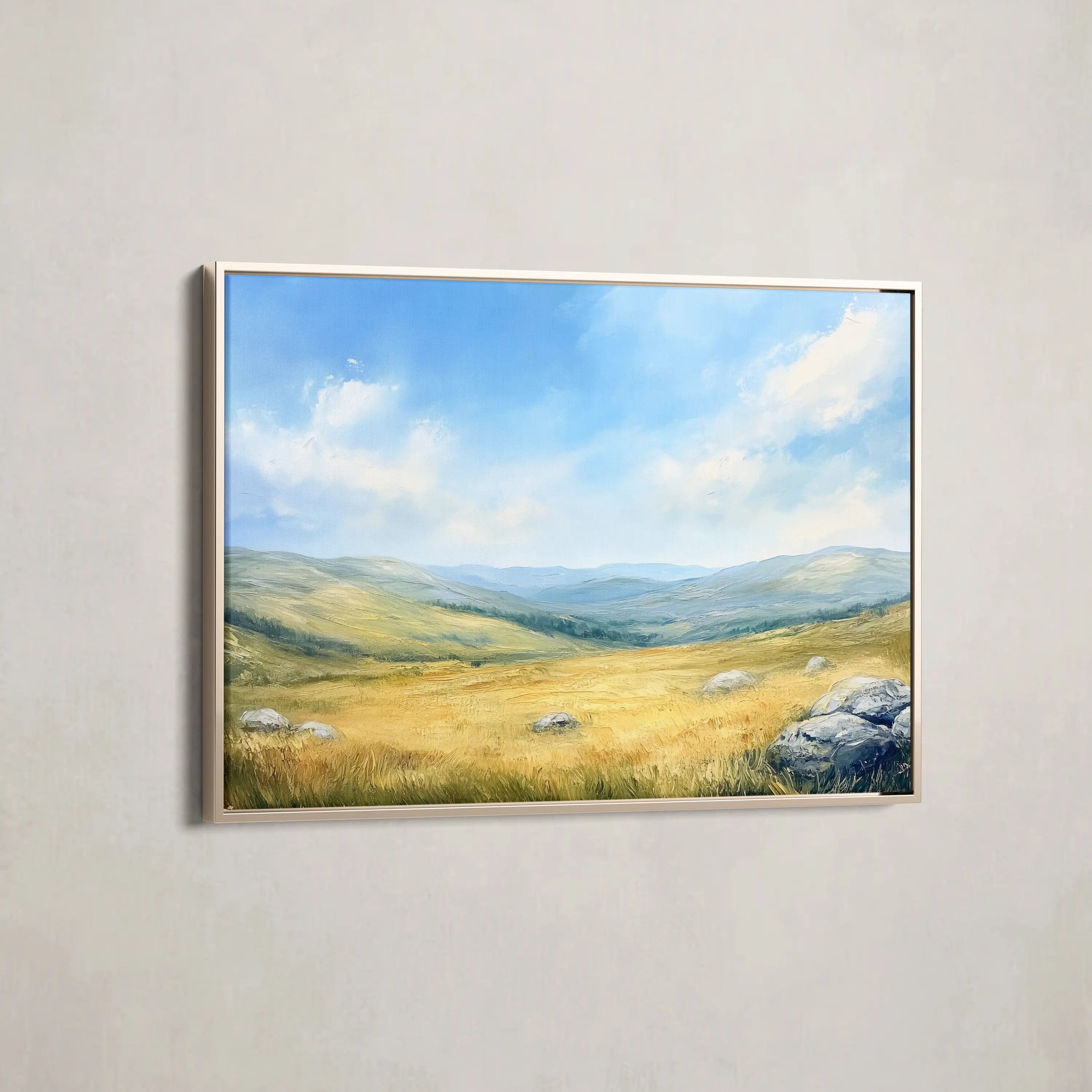 Landscape Canvas Wall Art WAD249-L 90 x 60 cm / Stretched on hidden frame