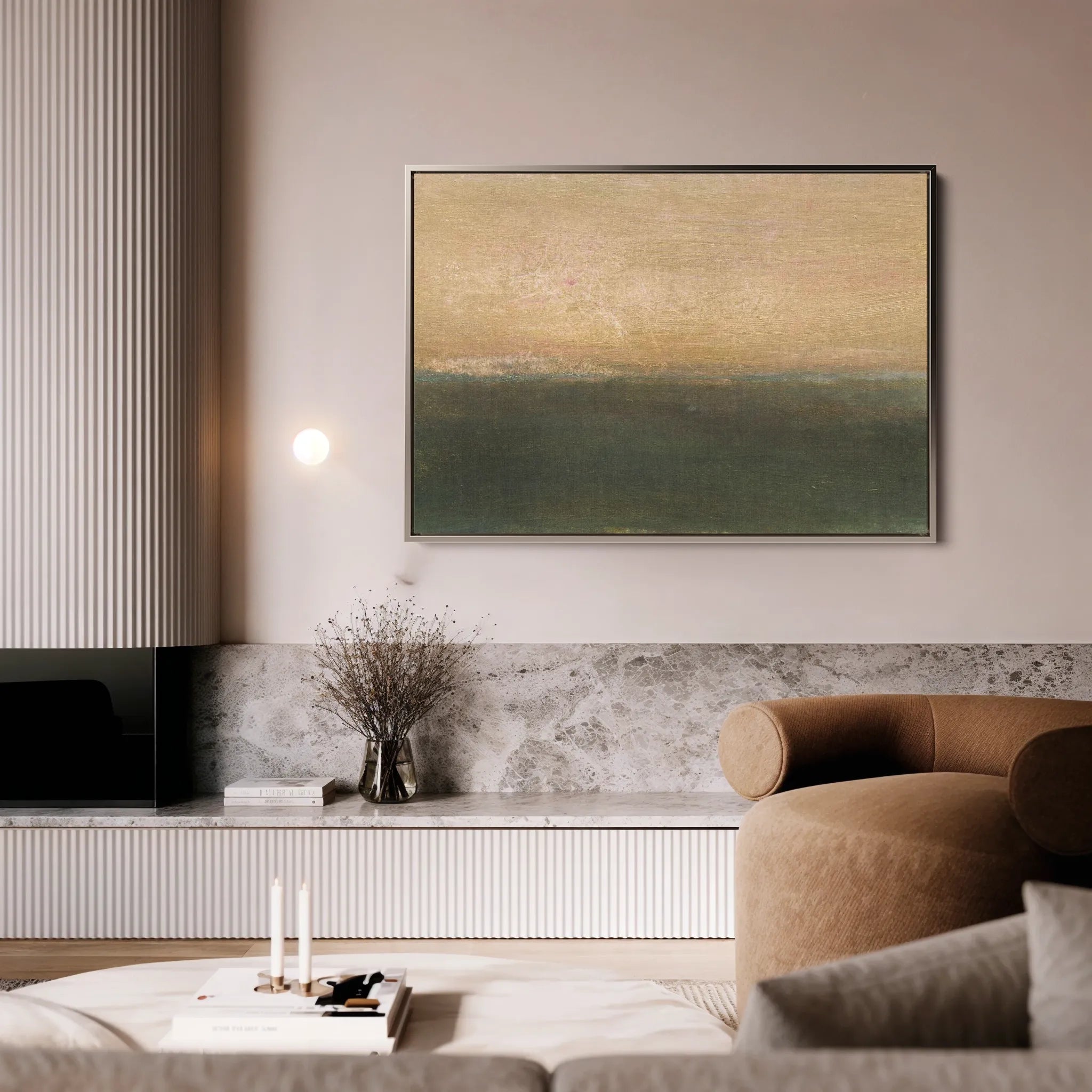 Abstract Canvas Wall Art WAD251-A 90 x 60 cm / Stretched on hidden frame