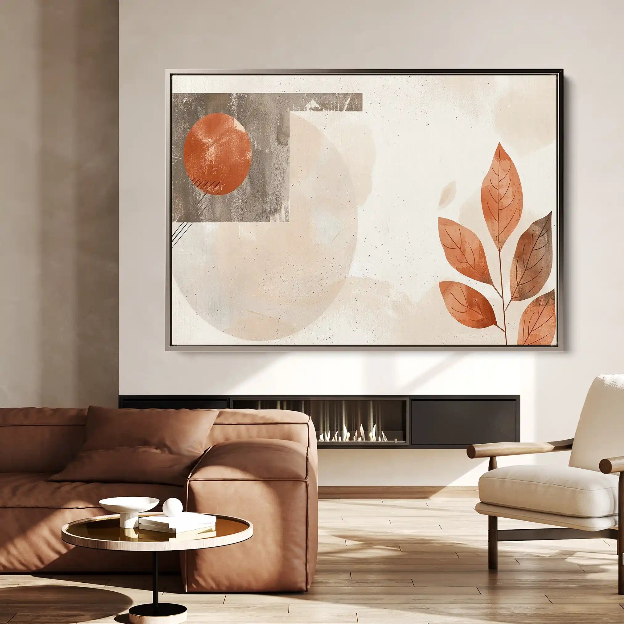 Boho 251 Canvas Art 90 x 60 cm / Stretched on hidden frame