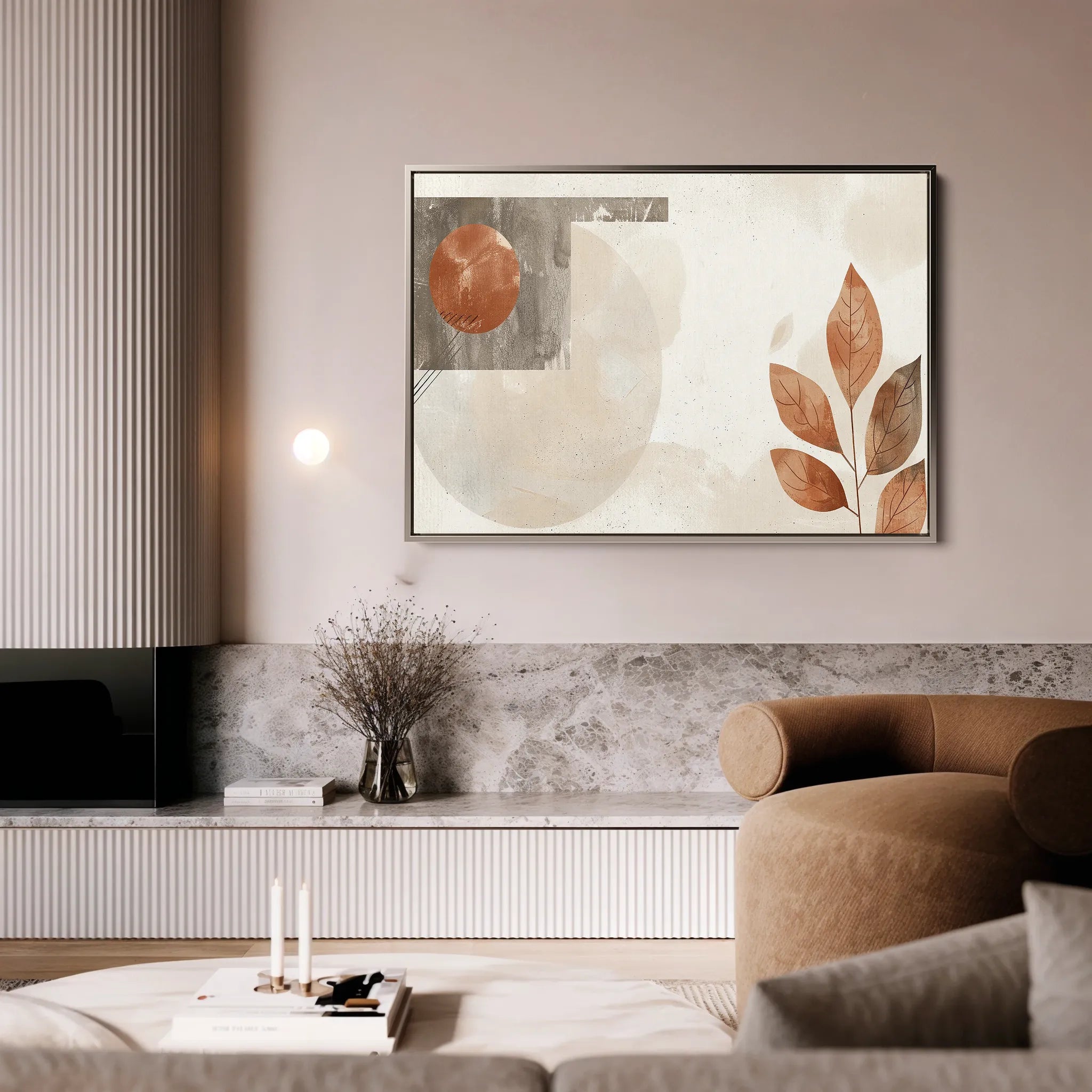 Boho Canvas Wall Art WAD251-BH 90 x 60 cm / Stretched on hidden frame