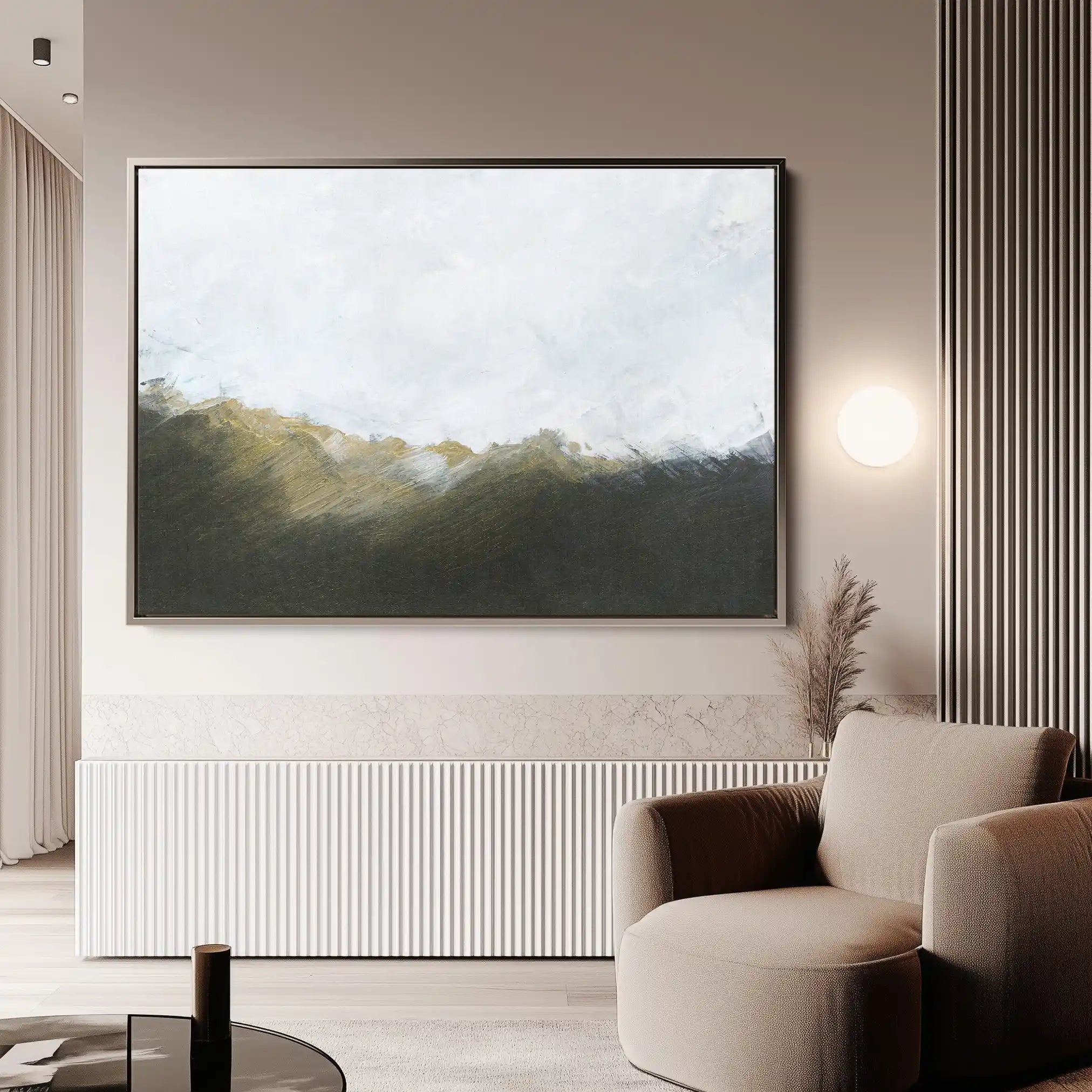 Abstract 252 Canvas Art 60 x 40 cm / Stretched on hidden frame
