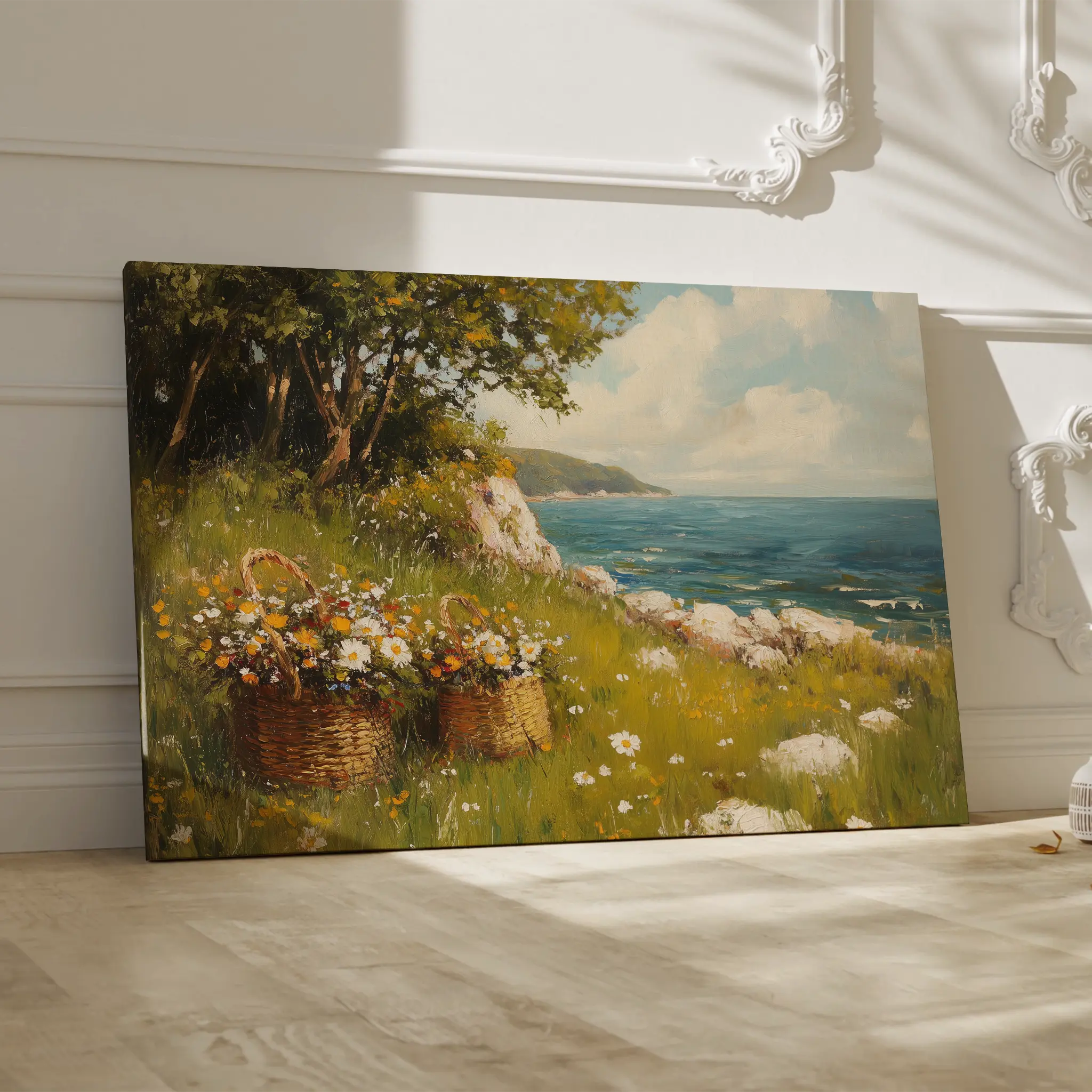 Landscape Canvas Wall Art WAD253-L 90 x 60 cm / Stretched on hidden frame