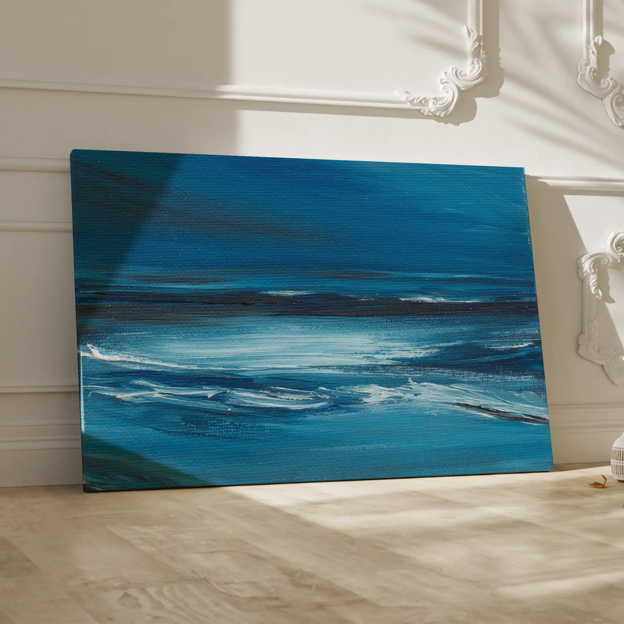 Abstract Canvas Wall Art WAD255-A 90 x 60 cm / Stretched on hidden frame