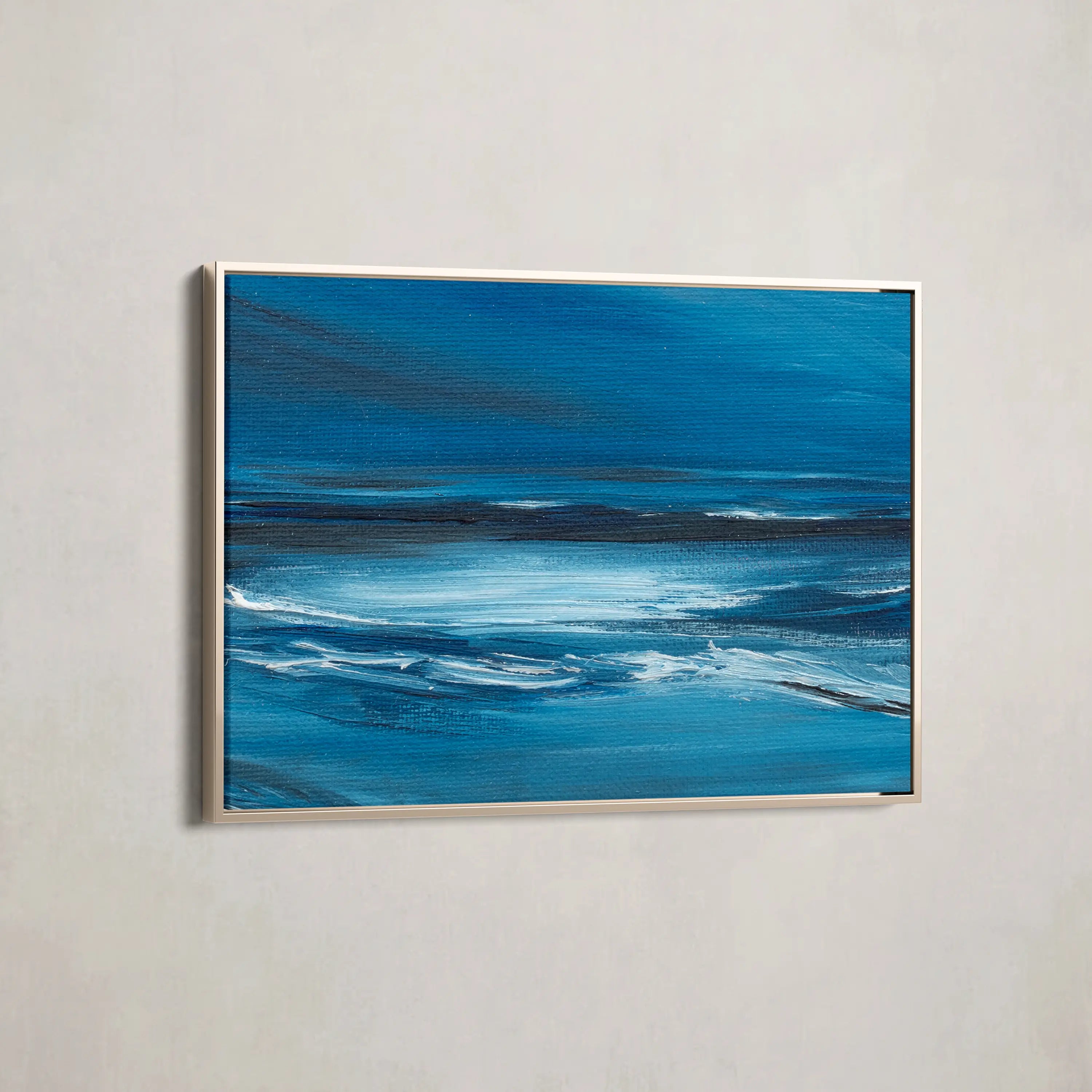 Abstract Canvas Wall Art WAD255-A 90 x 60 cm / Stretched on hidden frame