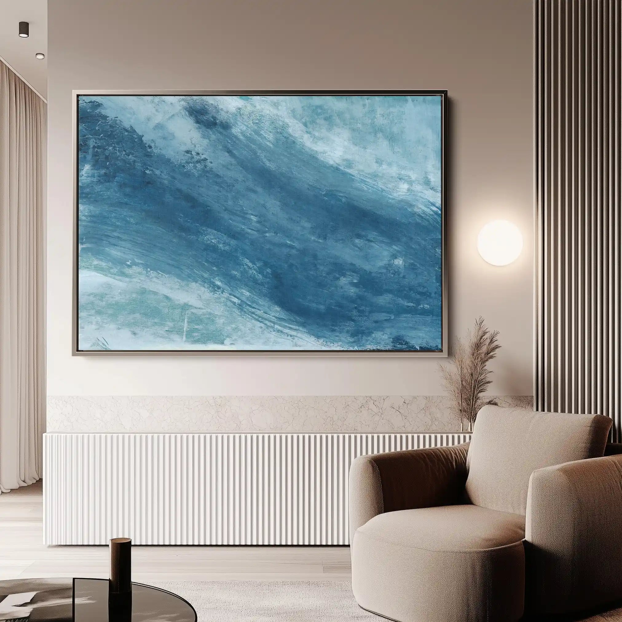 Abstract 257 Canvas Art 60 x 40 cm / Stretched on hidden frame