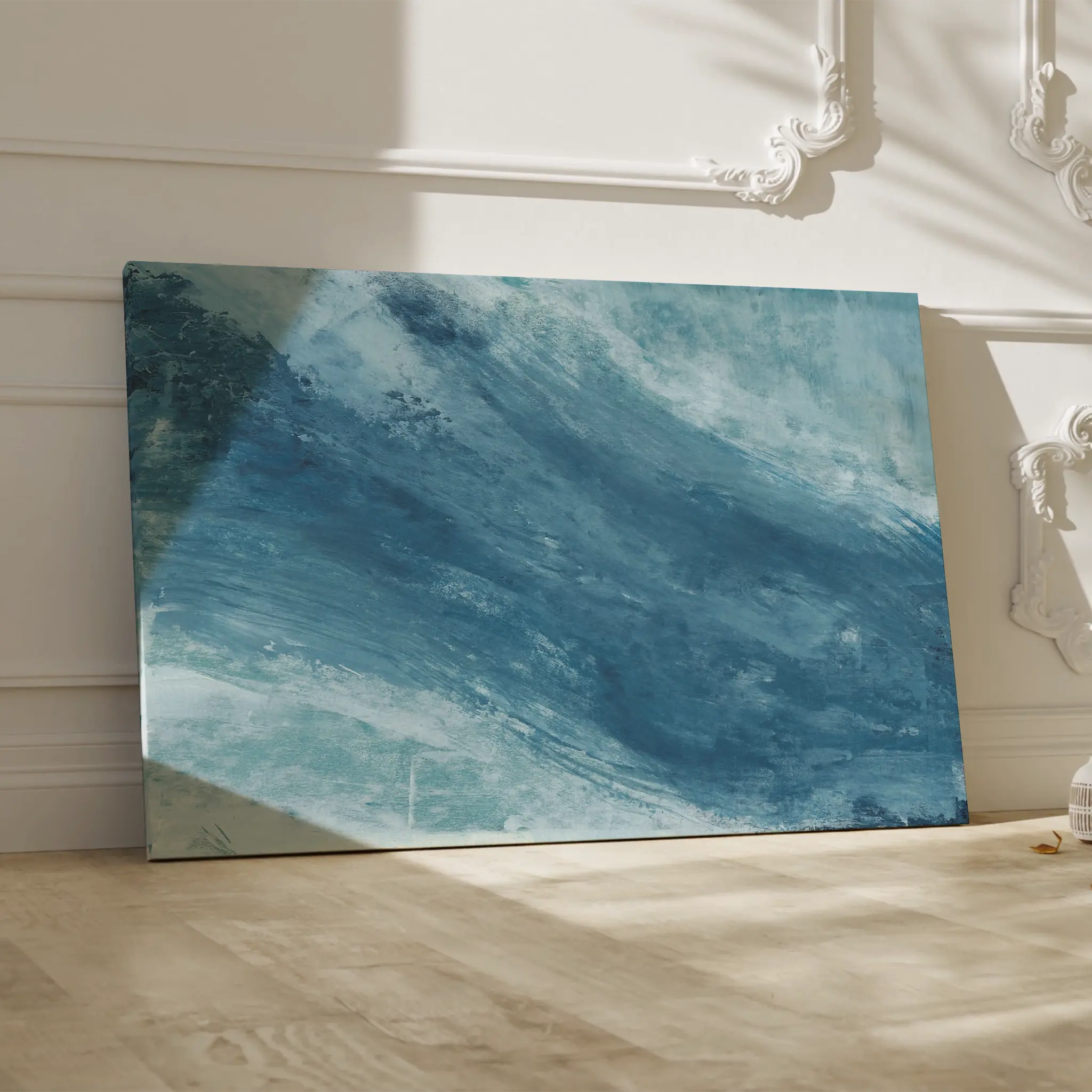 Abstract Canvas Wall Art WAD257-A 90 x 60 cm / Stretched on hidden frame