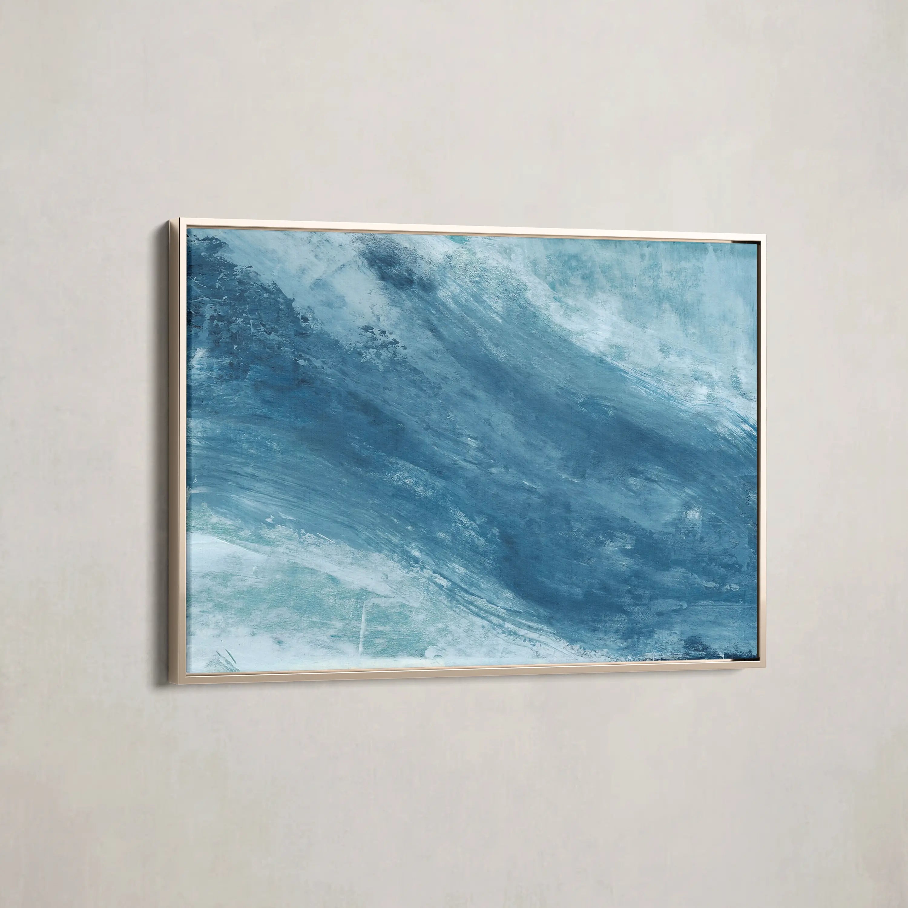 Abstract Canvas Wall Art WAD257-A 90 x 60 cm / Stretched on hidden frame