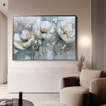 Floral Canvas Wall Art WAD257-F 90 x 60 cm / Stretched on hidden frame