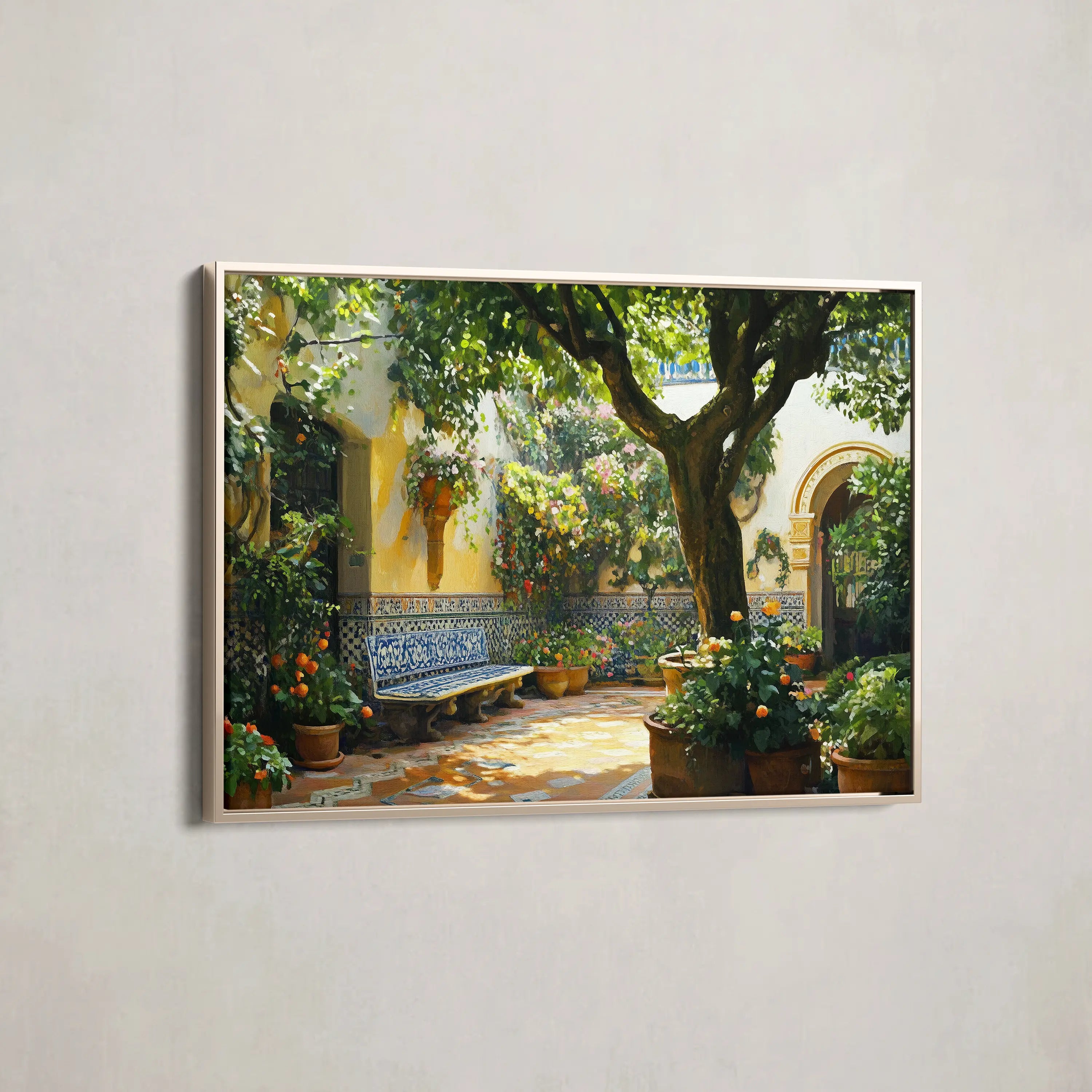 Landscape Canvas Wall Art WAD257-L 90 x 60 cm / Stretched on hidden frame