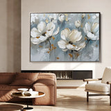 Floral Canvas Wall Art WAD258-F 90 x 60 cm / Stretched on hidden frame