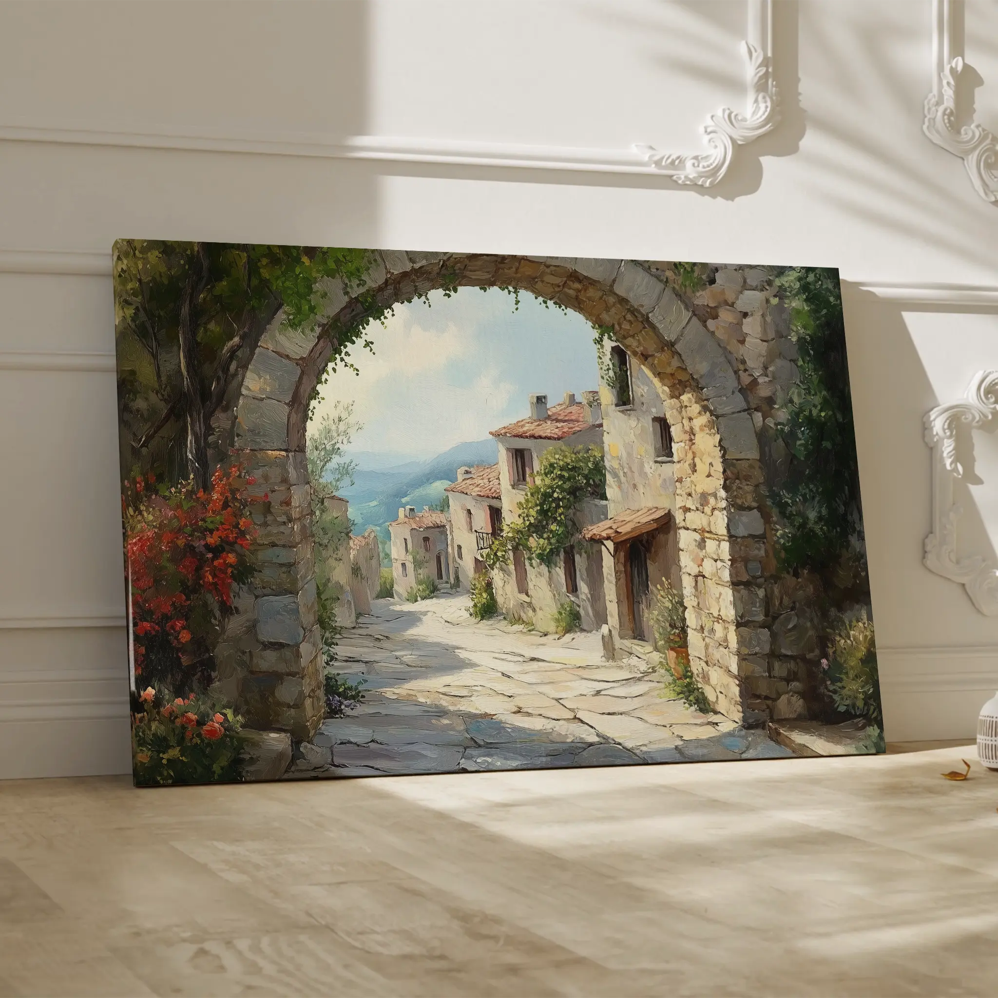 Landscape Canvas Wall Art WAD258-L 90 x 60 cm / Stretched on hidden frame