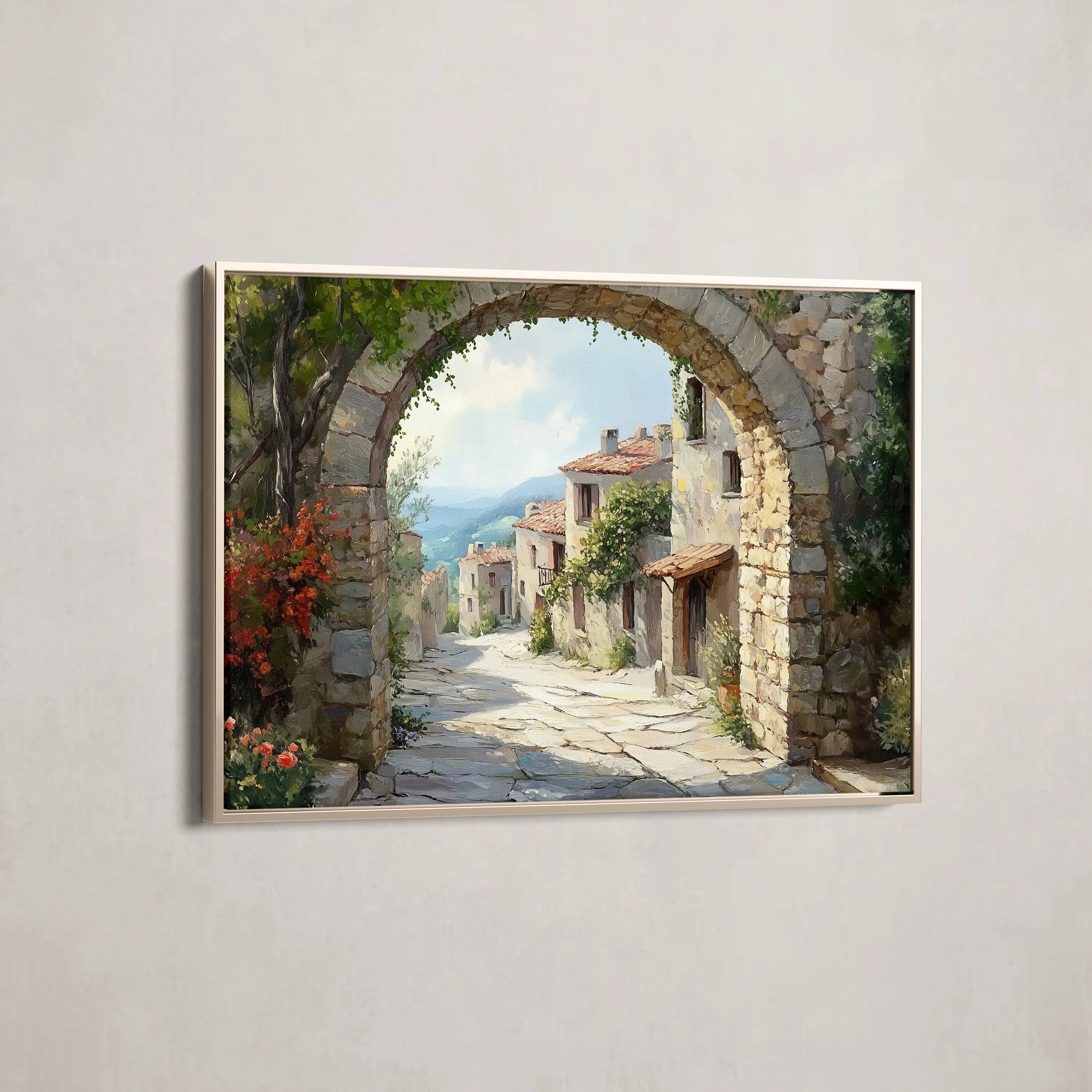 Landscape Canvas Wall Art WAD258-L 90 x 60 cm / Stretched on hidden frame