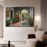 Landscape 259 Canvas Art 90 x 60 cm / Stretched on hidden frame