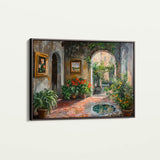 Landscape 259 Canvas Art 90 x 60 cm / Stretched on hidden frame