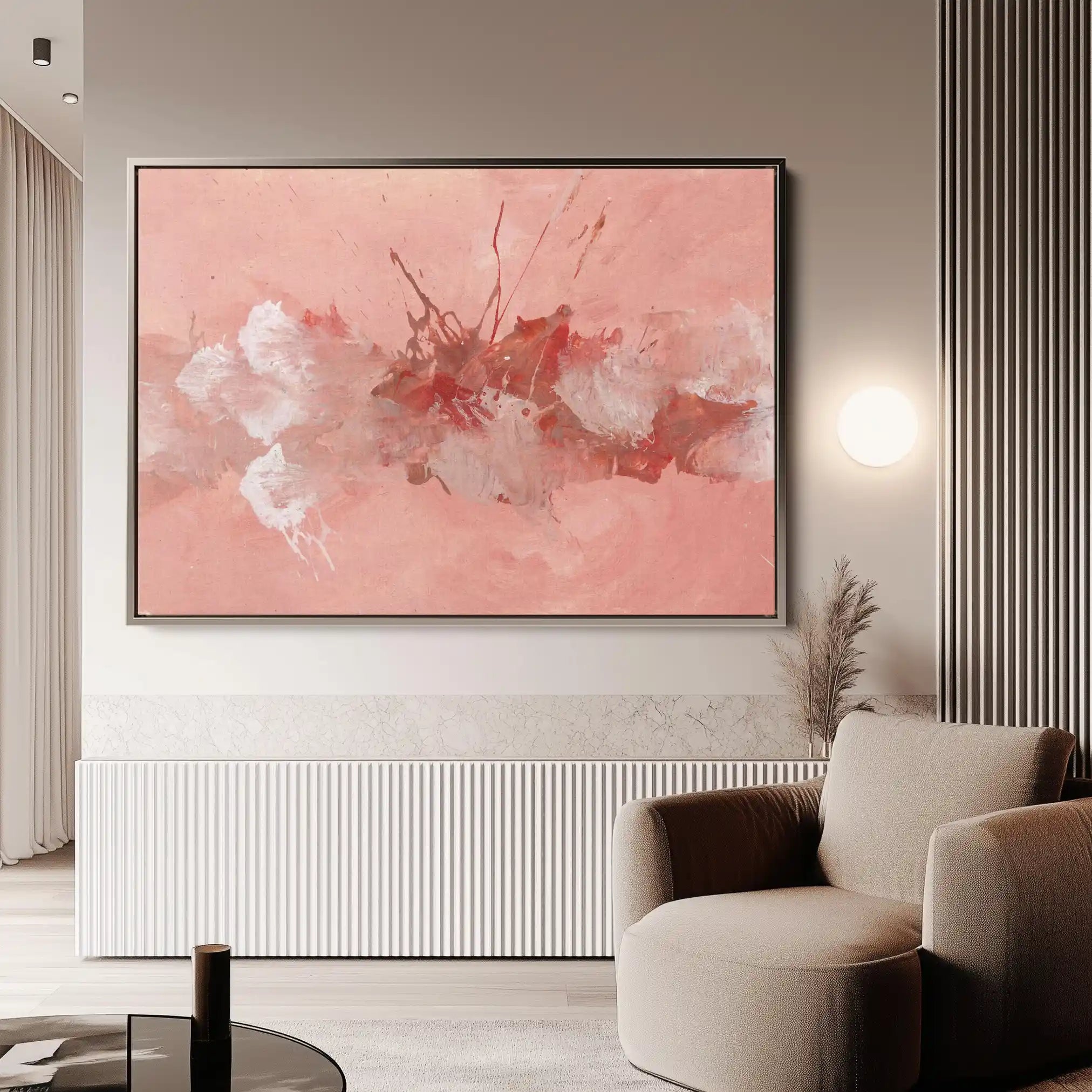 Abstract 260 Canvas Art 60 x 40 cm / Stretched on hidden frame