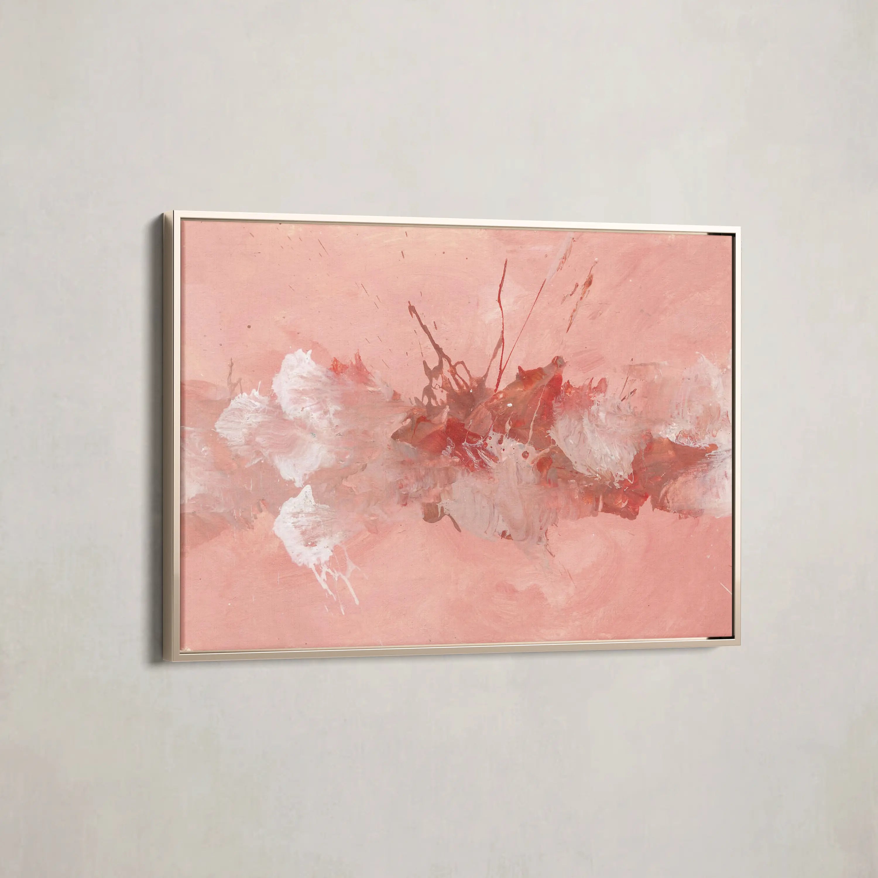 Abstract Canvas Wall Art WAD260-A 90 x 60 cm / Stretched on hidden frame