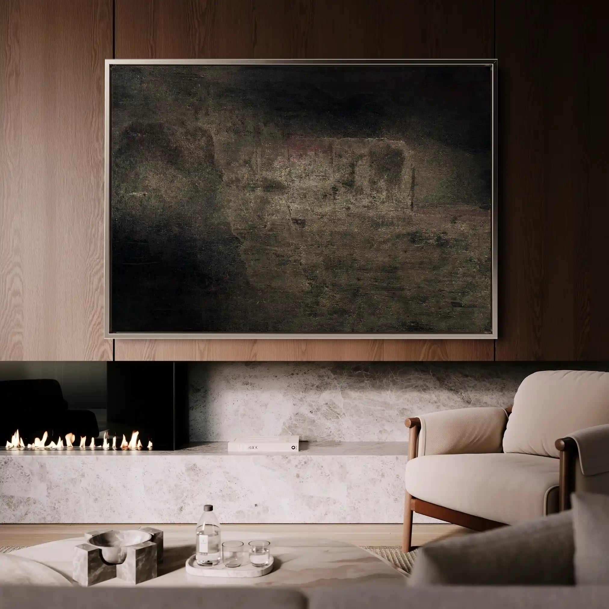Abstract 261 Canvas Art 60 x 40 cm / Stretched on hidden frame