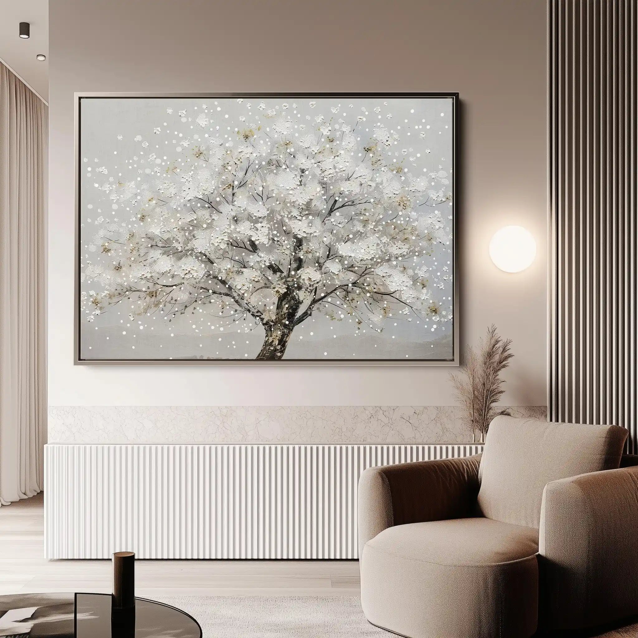 Floral Canvas Wall Art WAD261-F 90 x 60 cm / Stretched on hidden frame