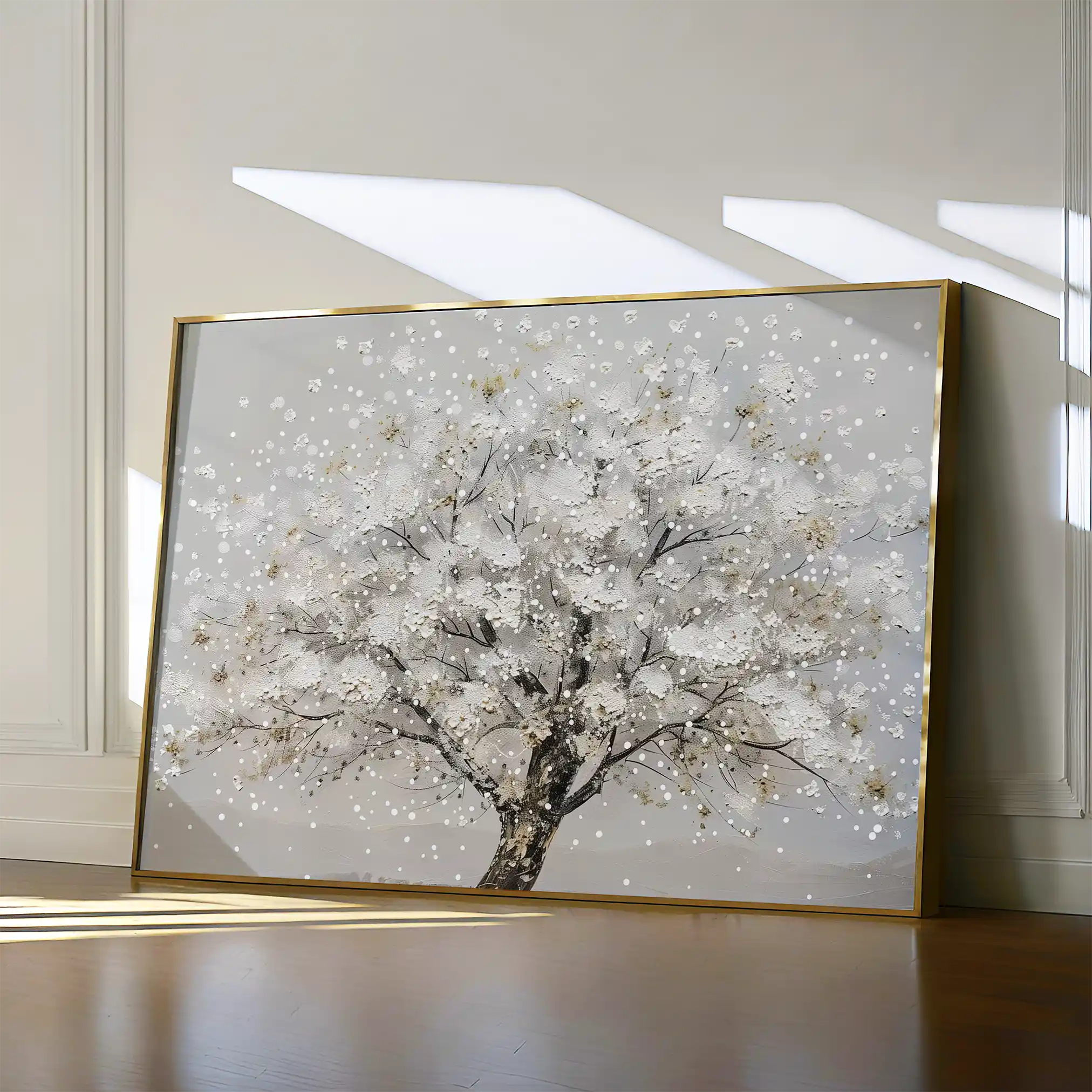 Floral Canvas Wall Art WAD261-F 90 x 60 cm / Stretched on hidden frame