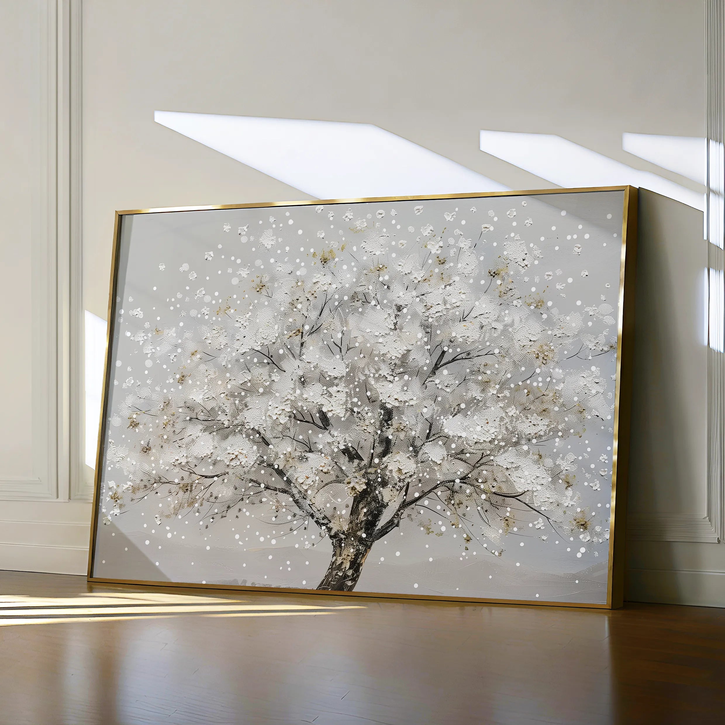 Floral Canvas Wall Art WAD261-F 90 x 60 cm / Stretched on hidden frame