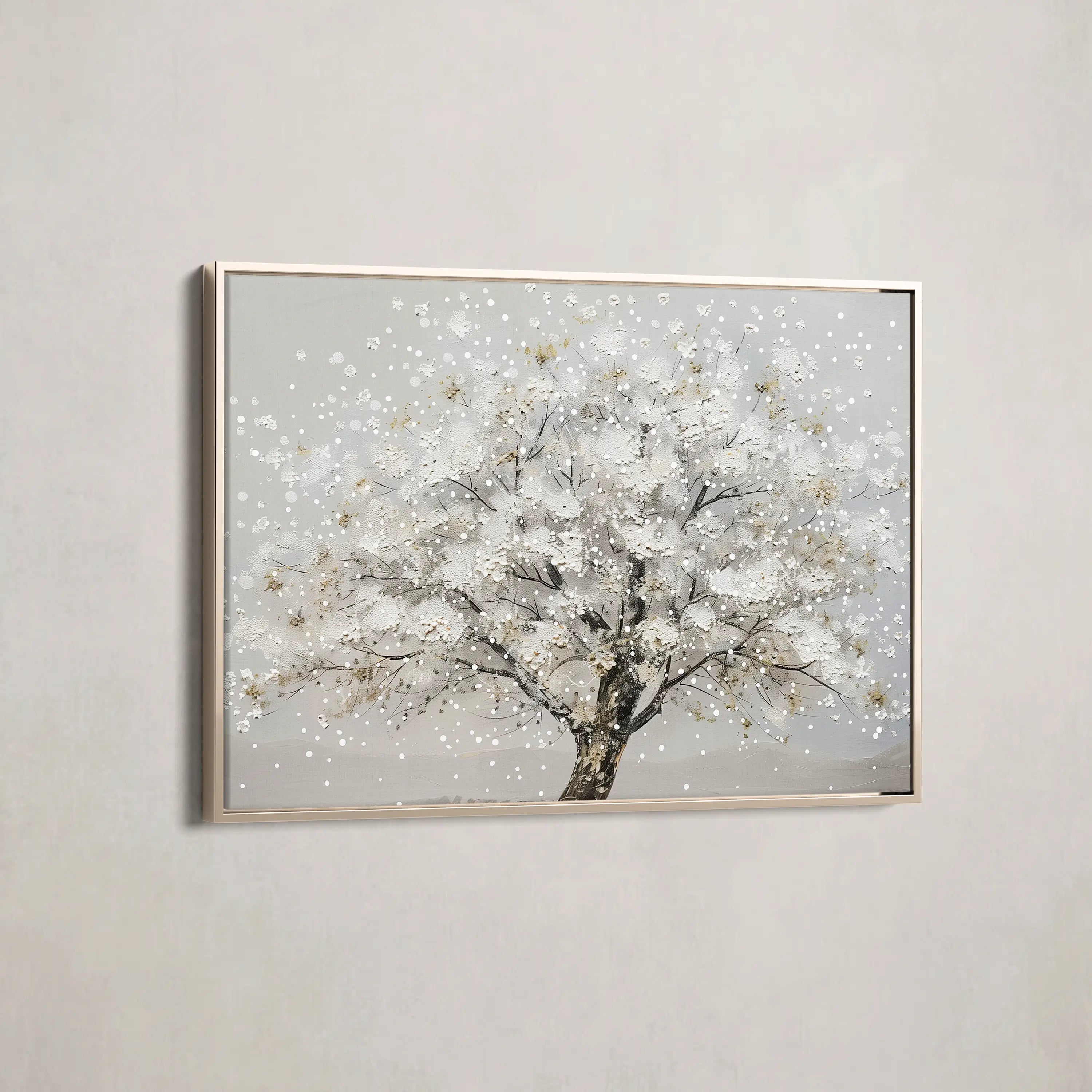 Floral Canvas Wall Art WAD261-F 90 x 60 cm / Stretched on hidden frame