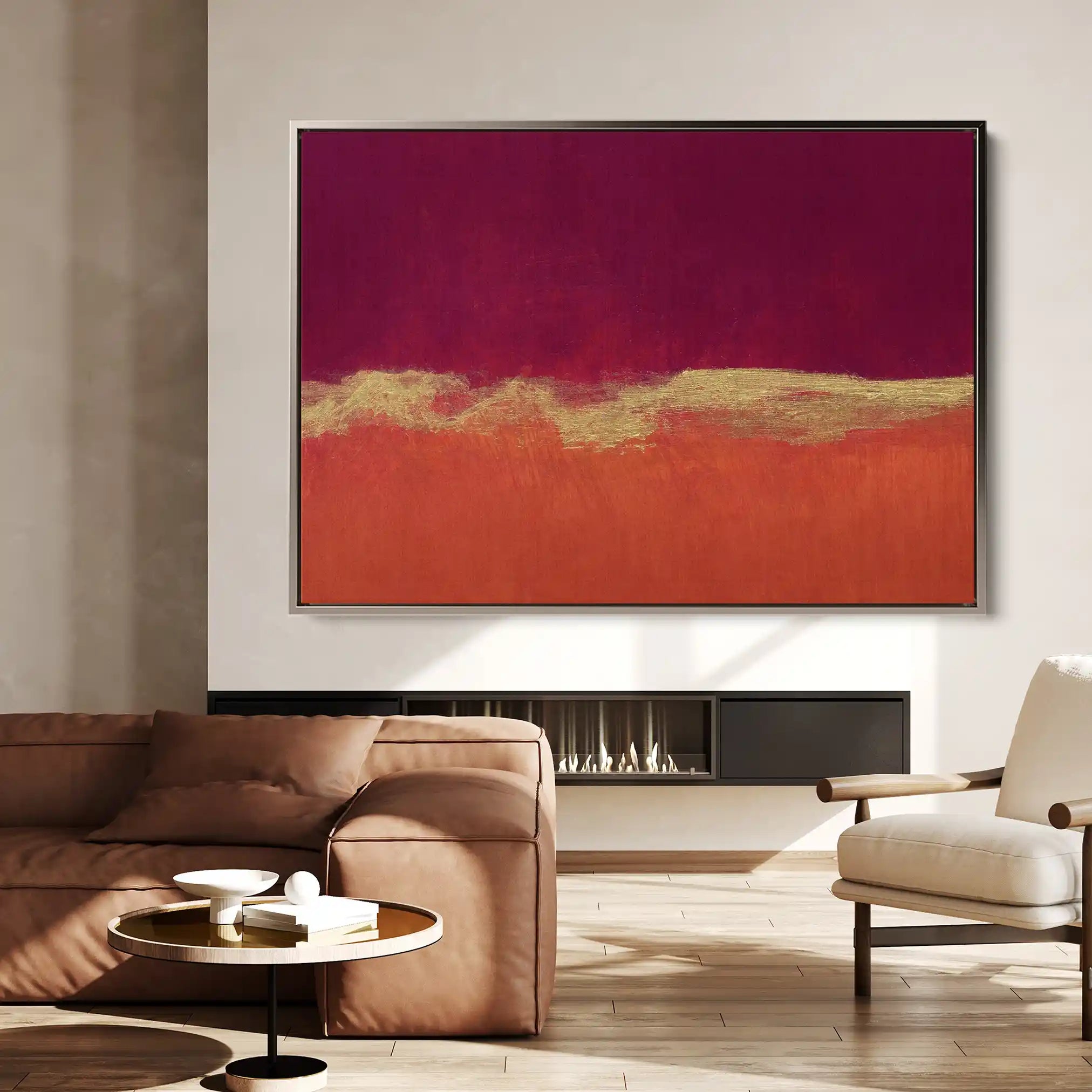 Abstract 262 Canvas Art 60 x 40 cm / Stretched on hidden frame
