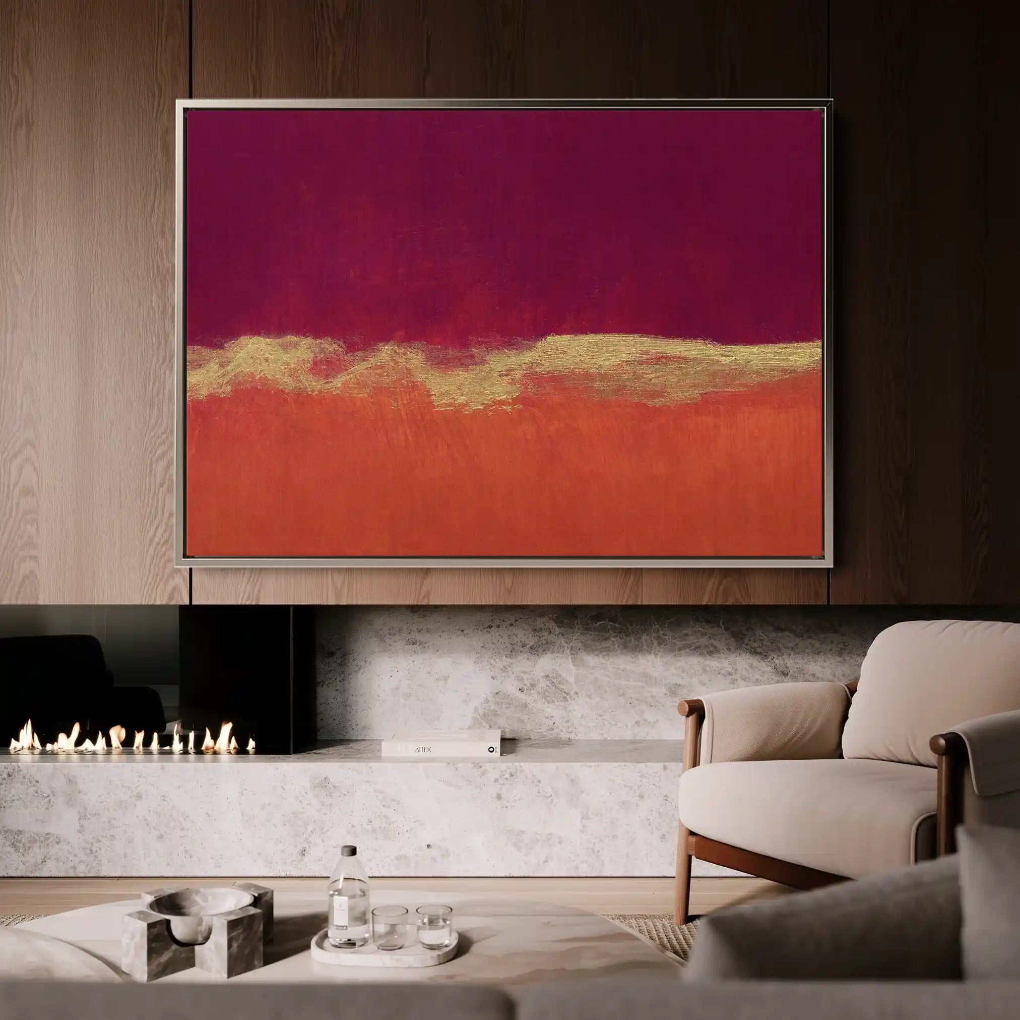 Abstract 262 Canvas Art 60 x 40 cm / Stretched on hidden frame