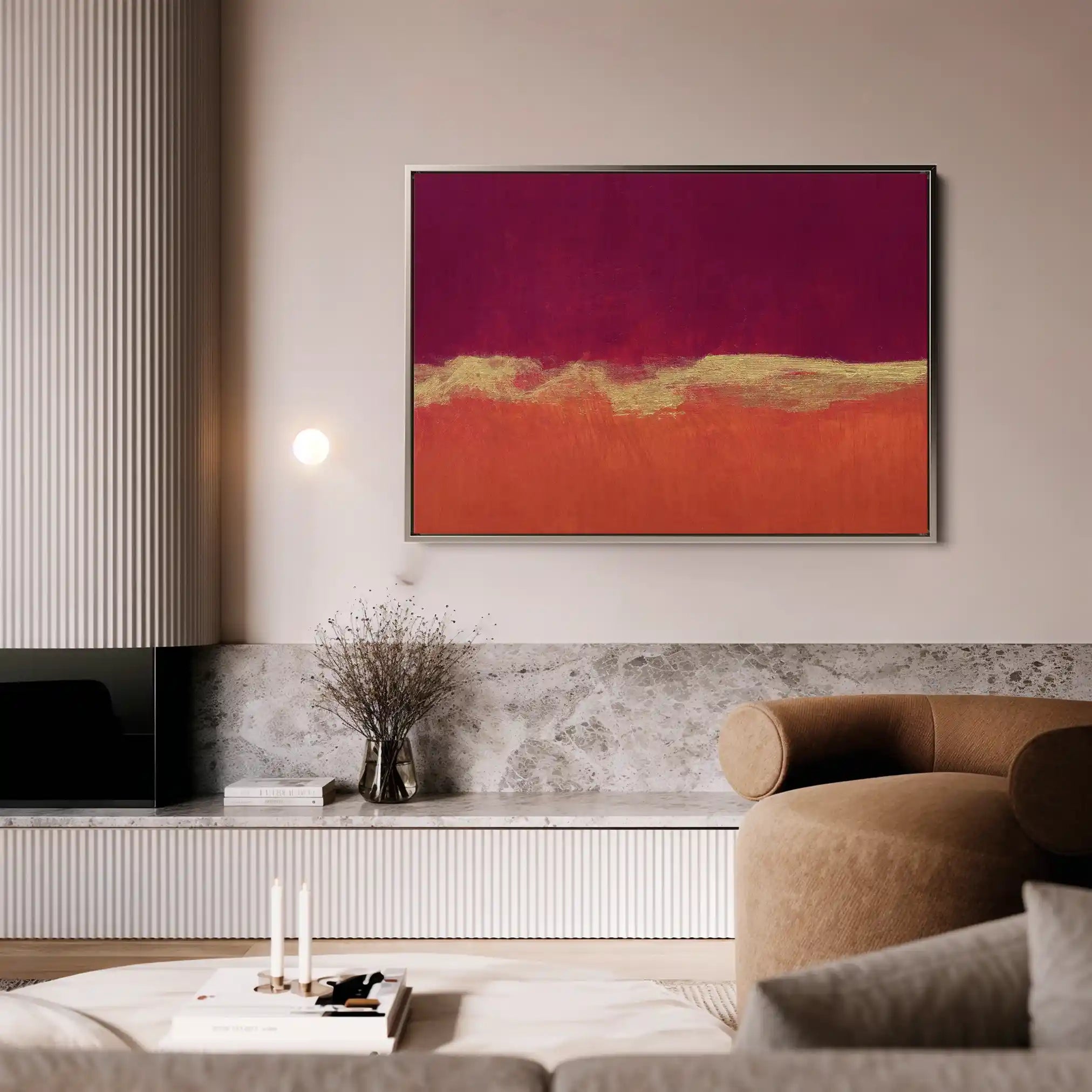 Abstract 262 Canvas Art 60 x 40 cm / Stretched on hidden frame