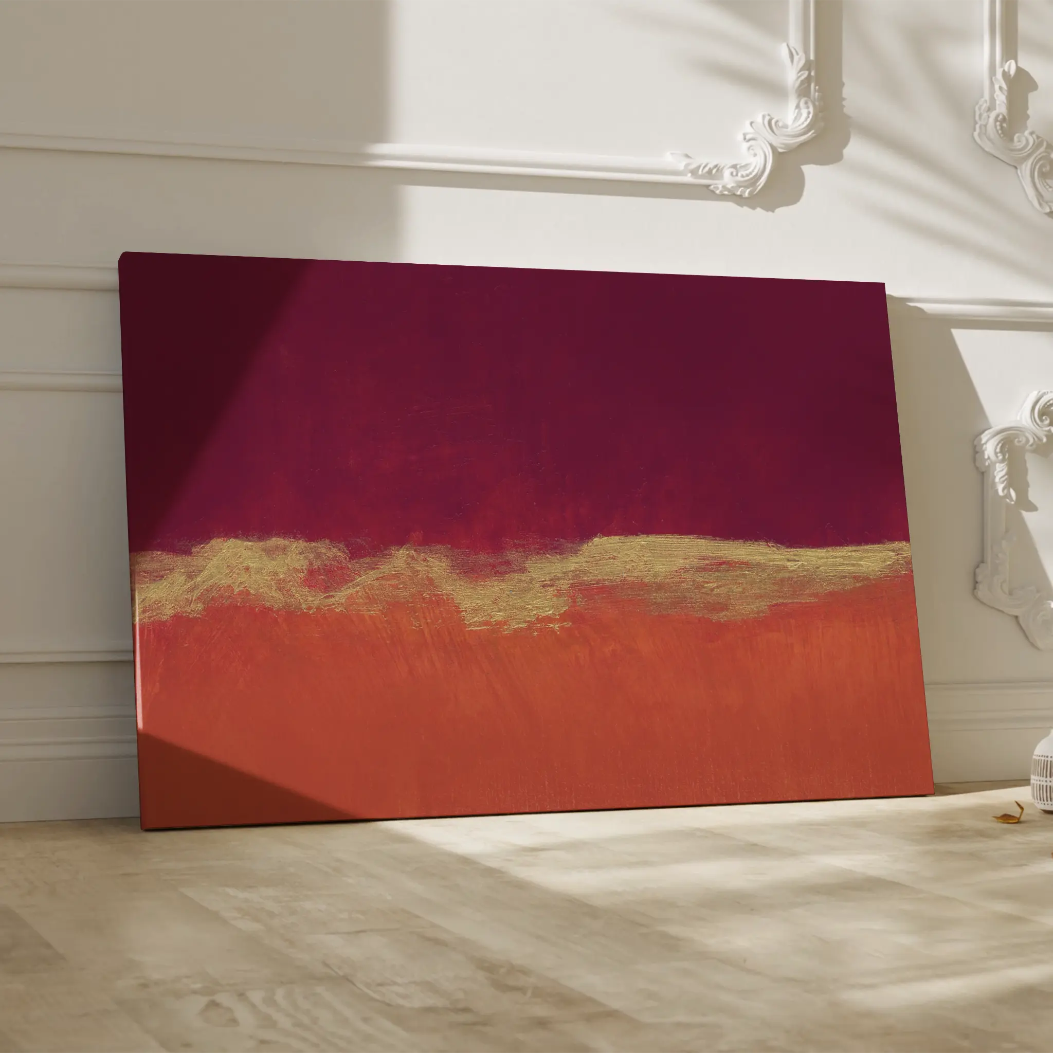 Abstract Canvas Wall Art WAD262-A 90 x 60 cm / Stretched on hidden frame