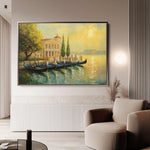 Landscape 262 Canvas Art 90 x 60 cm / Stretched on hidden frame