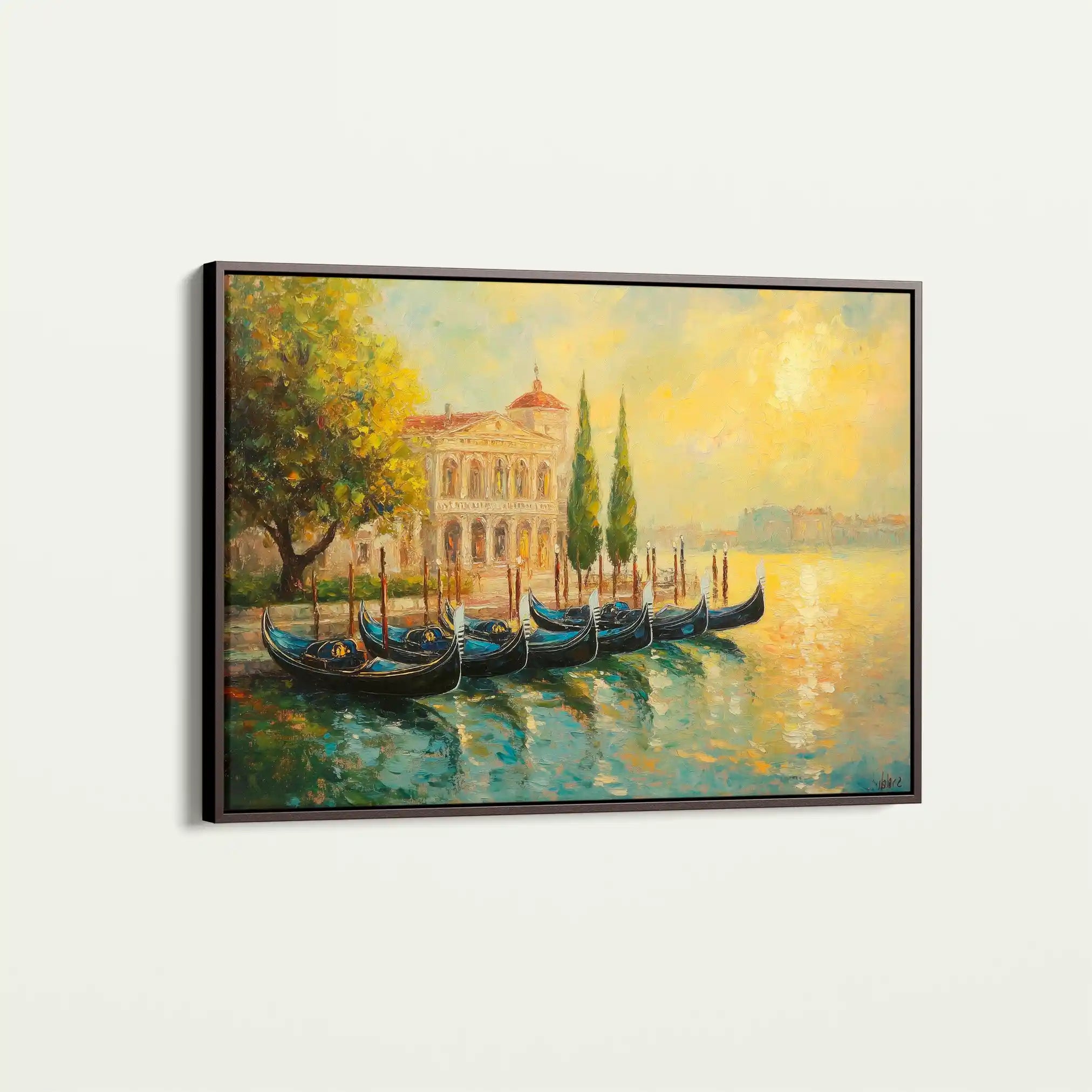 Landscape 262 Canvas Art 90 x 60 cm / Stretched on hidden frame