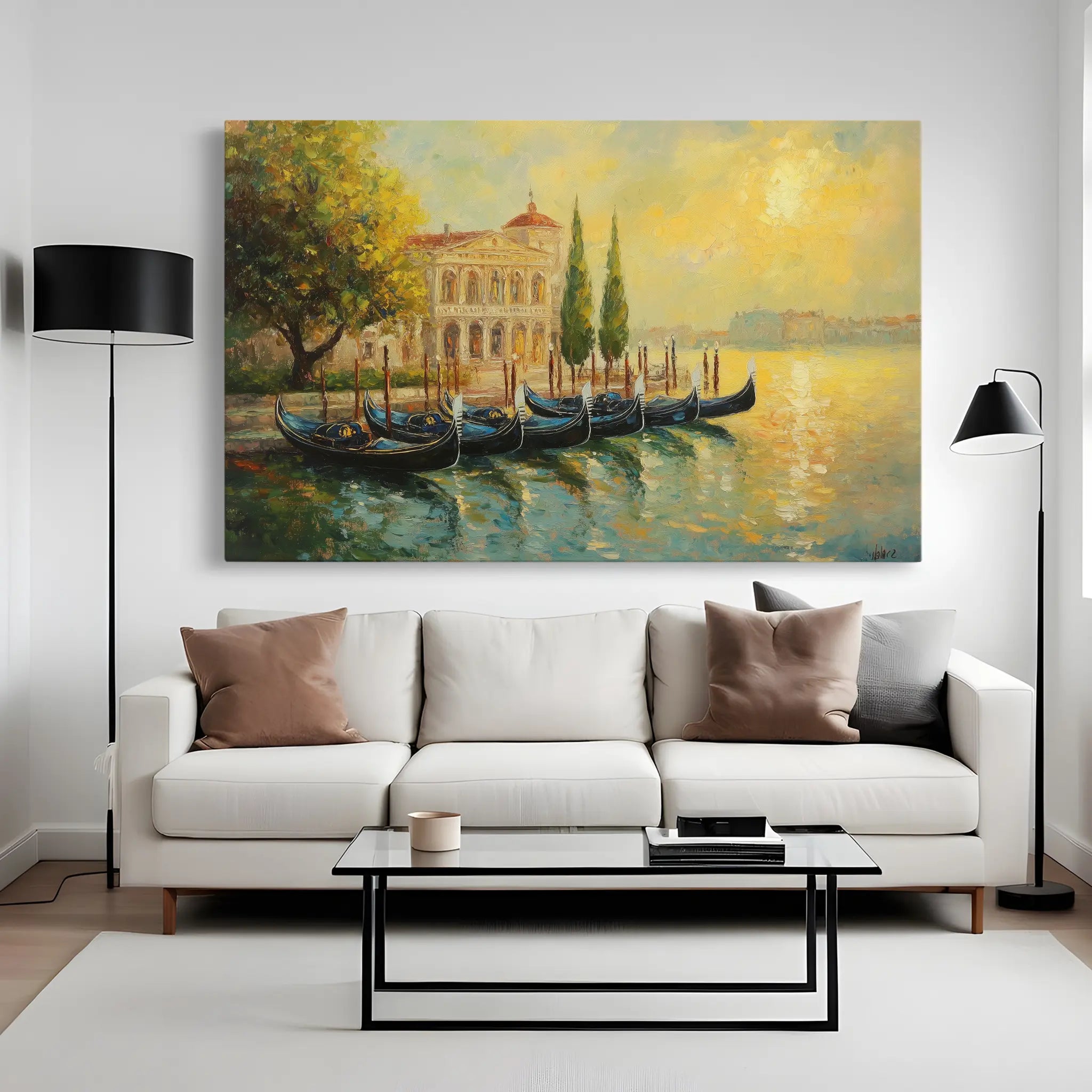 Landscape Canvas Wall Art WAD262-L 90 x 60 cm / Stretched on hidden frame