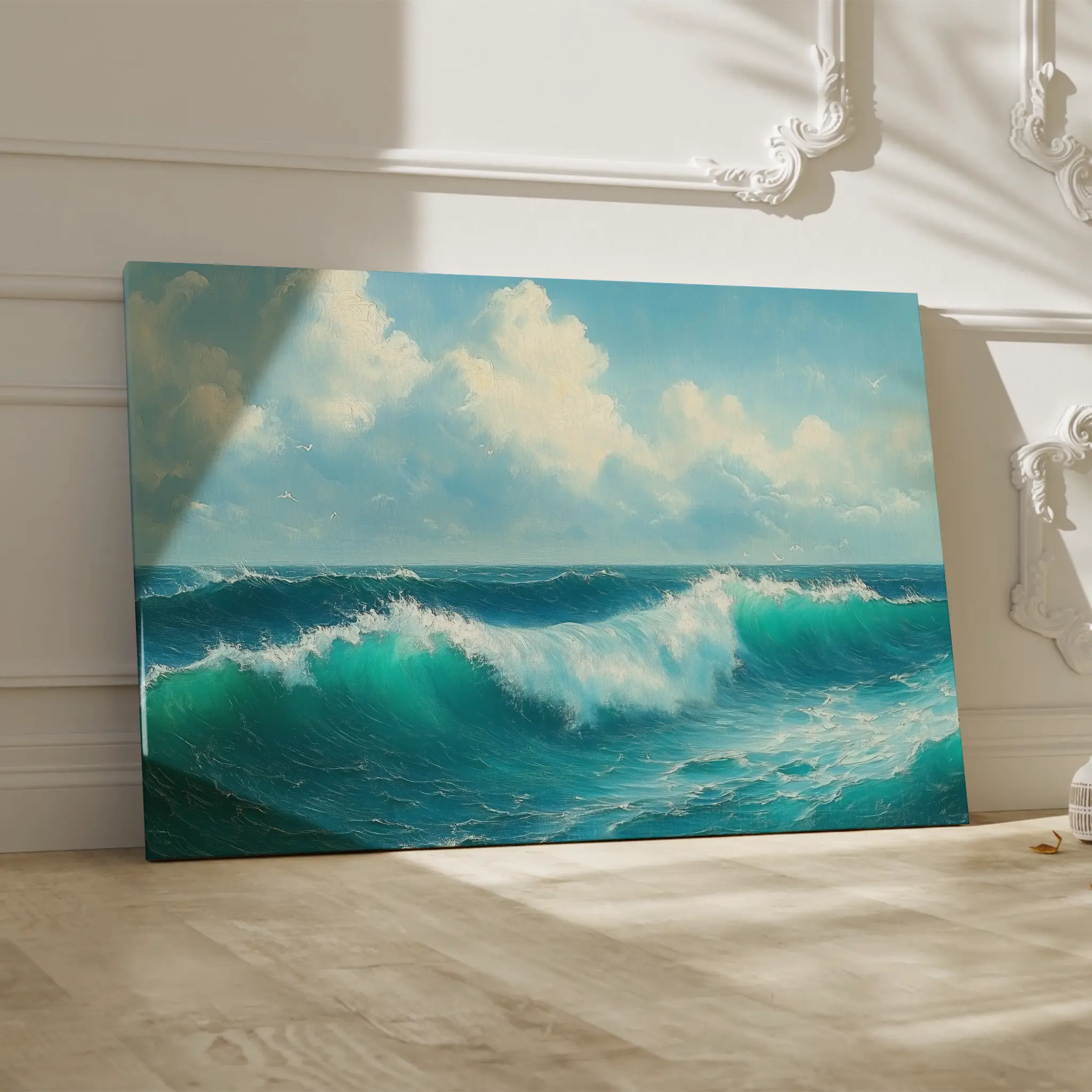 Landscape Canvas Wall Art WAD264-L 90 x 60 cm / Stretched on hidden frame