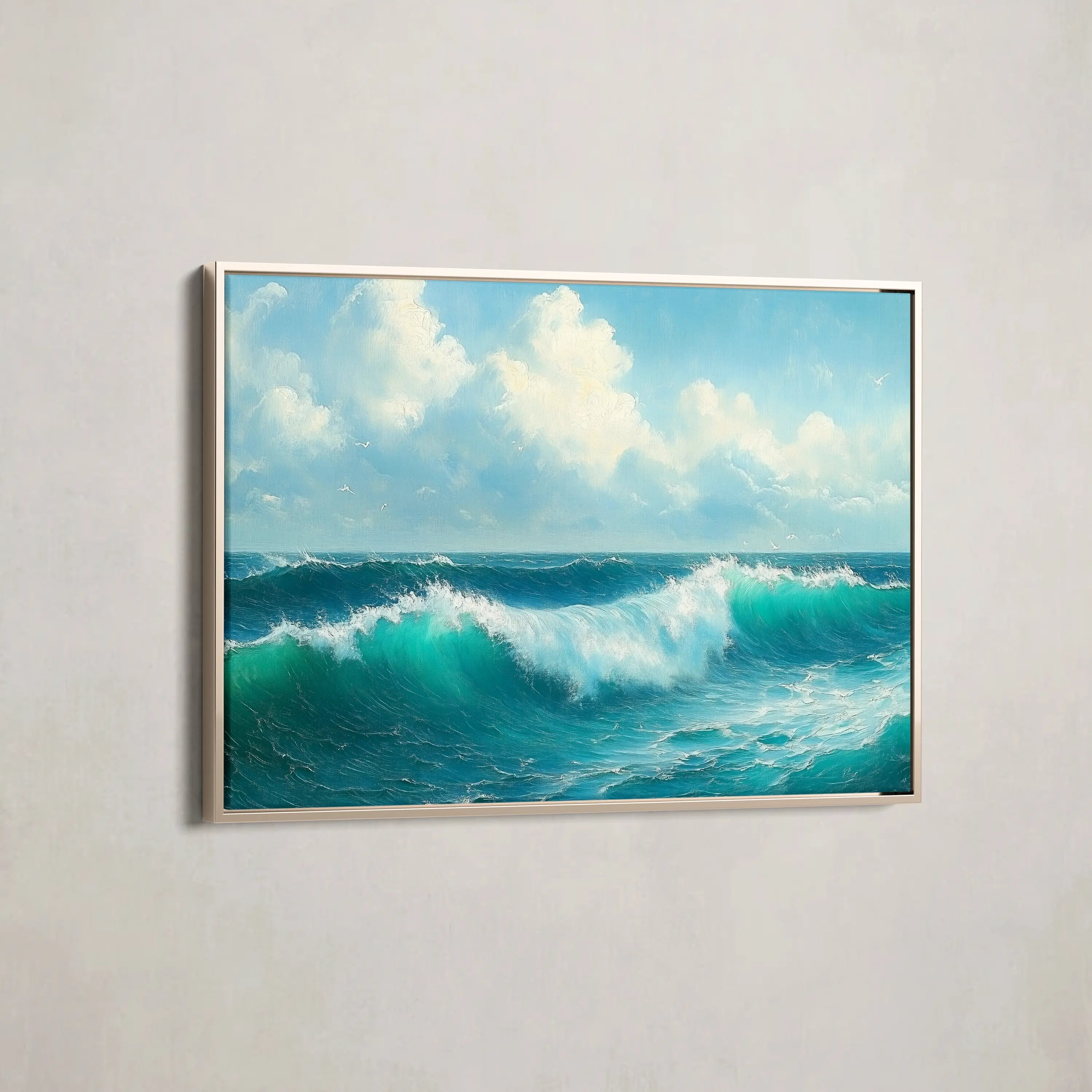 Landscape Canvas Wall Art WAD264-L 90 x 60 cm / Stretched on hidden frame