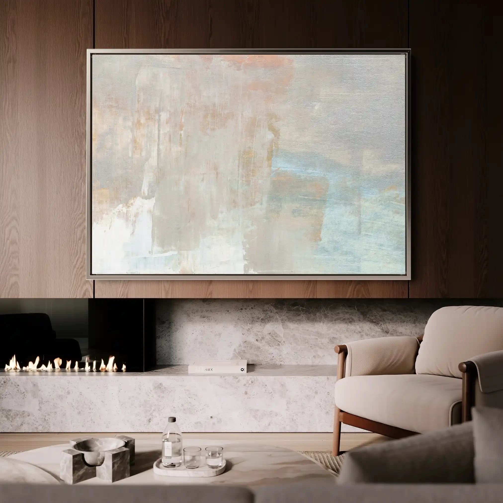 Abstract 267 Canvas Art 60 x 40 cm / Stretched on hidden frame