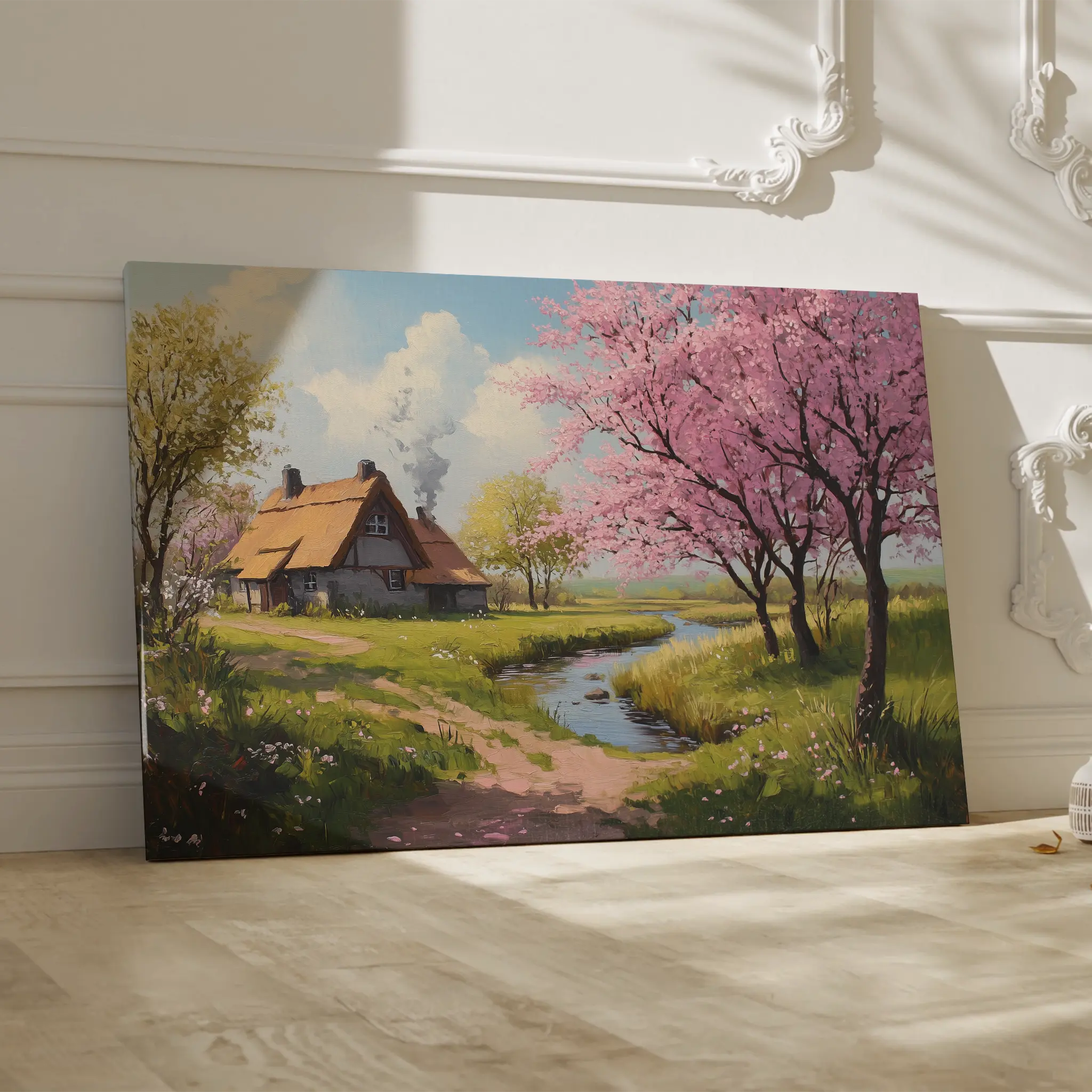 Landscape Canvas Wall Art WAD267-L 90 x 60 cm / Stretched on hidden frame