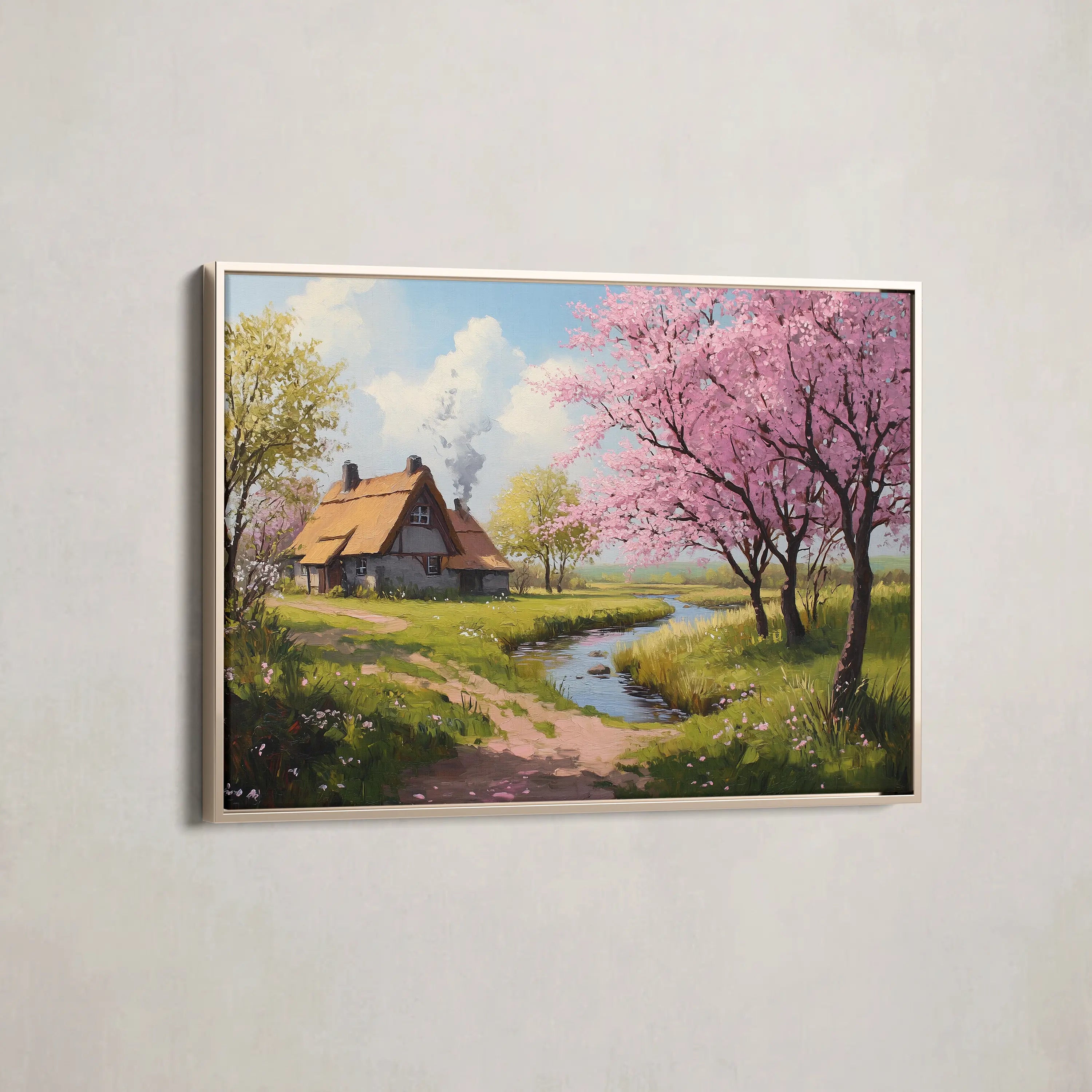 Landscape Canvas Wall Art WAD267-L 90 x 60 cm / Stretched on hidden frame