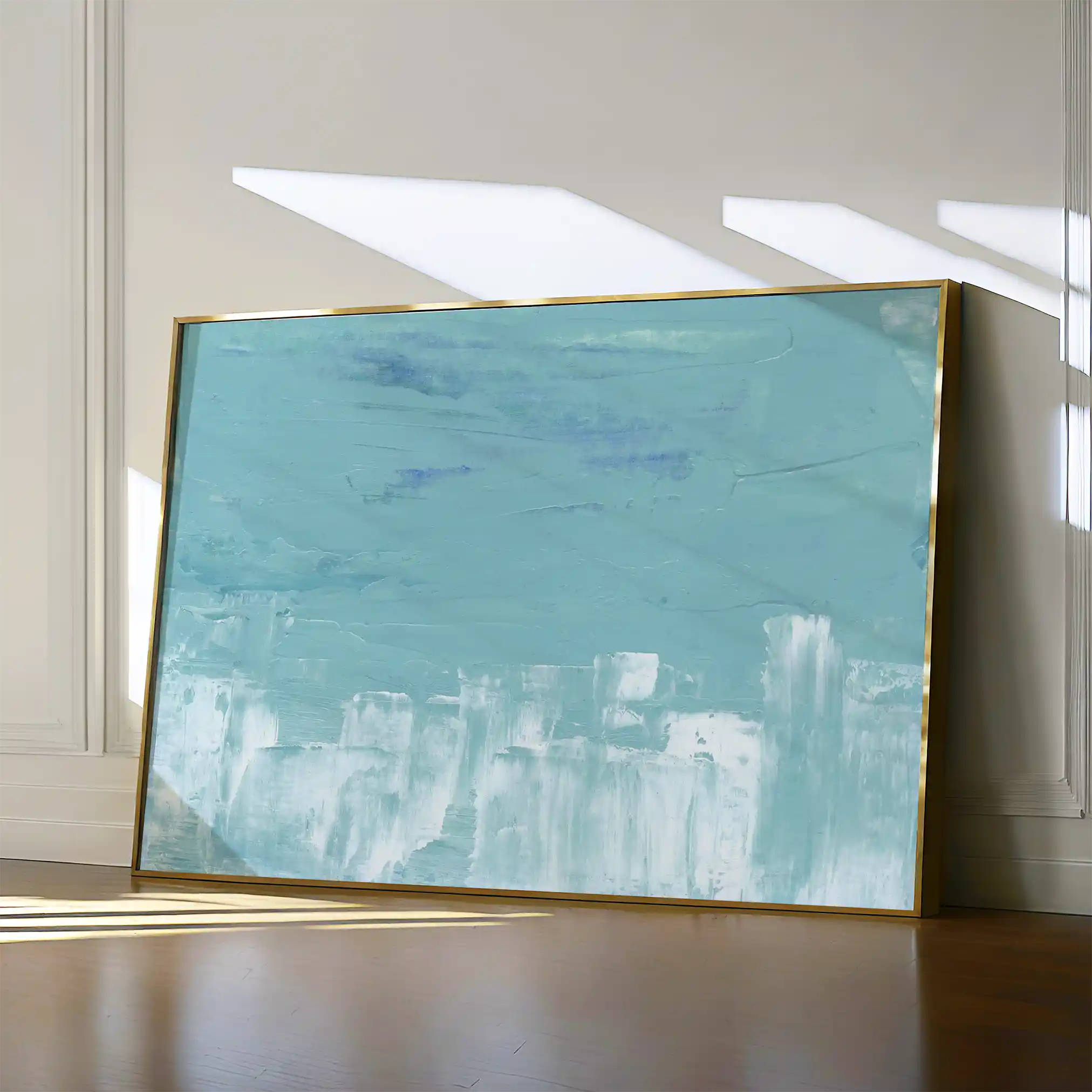 Abstract Canvas Wall Art WAD268-A 90 x 60 cm / Stretched on hidden frame