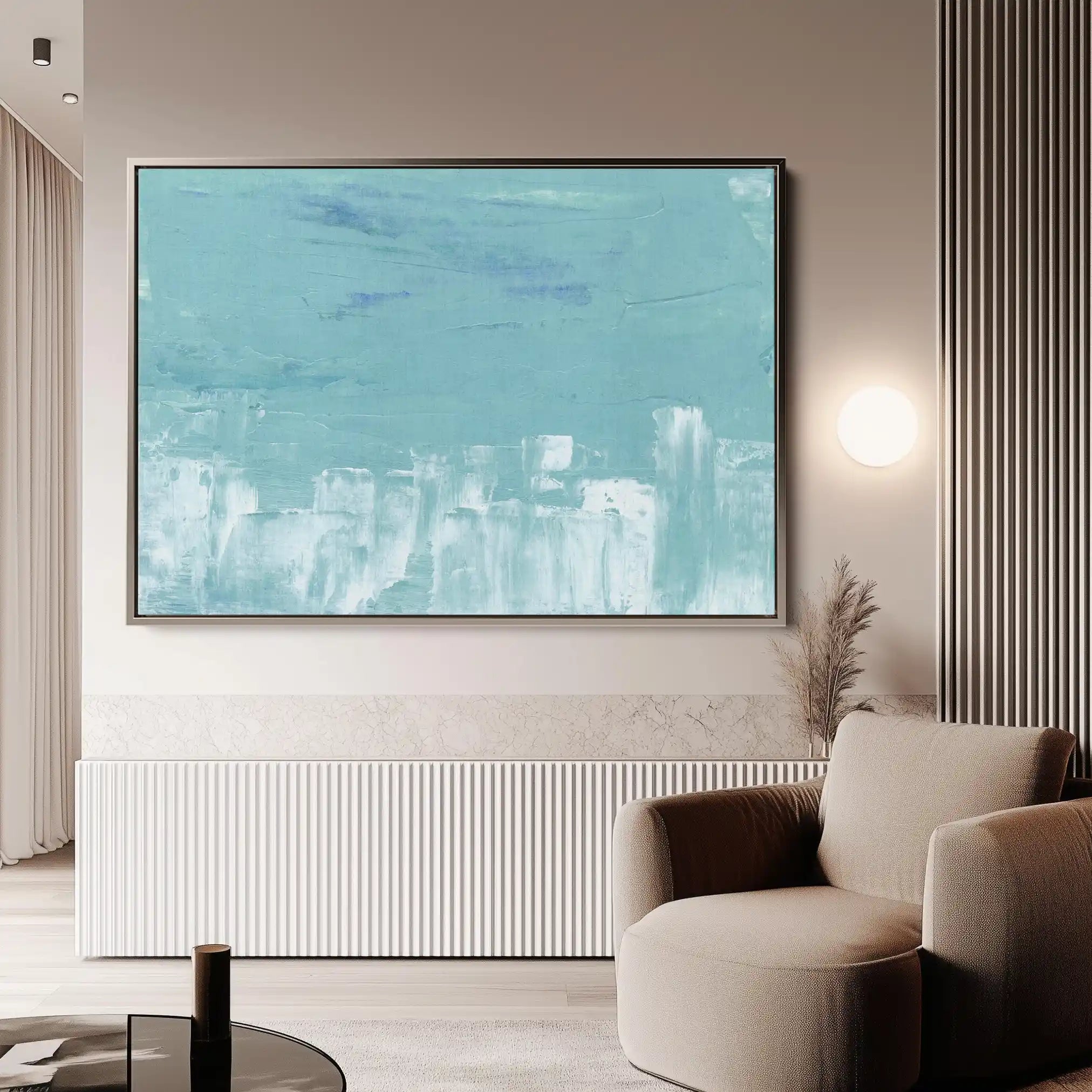 Abstract Canvas Wall Art WAD268-A 90 x 60 cm / Stretched on hidden frame