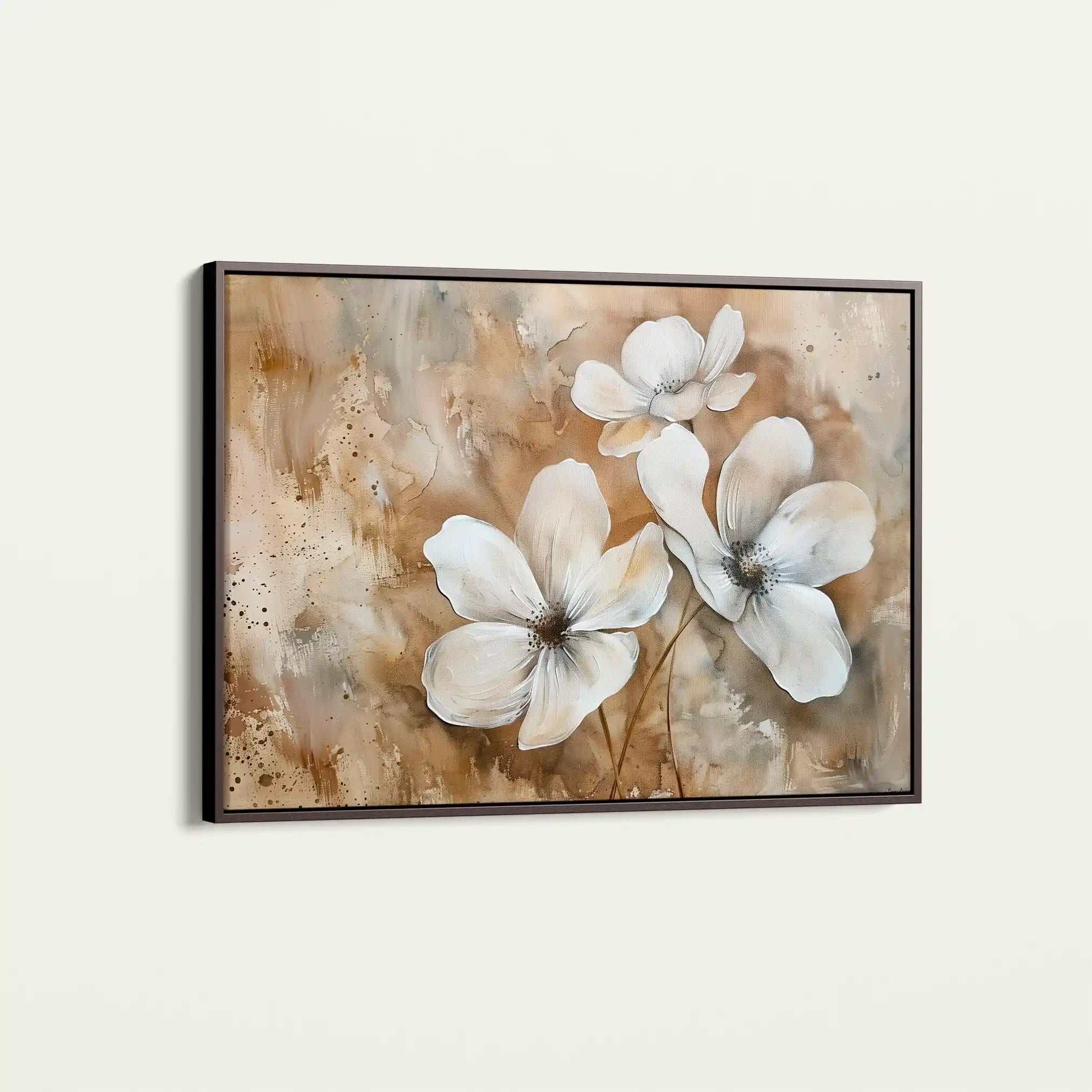 Floral Canvas Wall Art WAD268-F 90 x 60 cm / Stretched on hidden frame