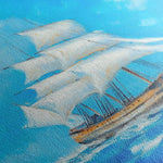 Landscape 268 Canvas Art 90 x 60 cm / Stretched on hidden frame