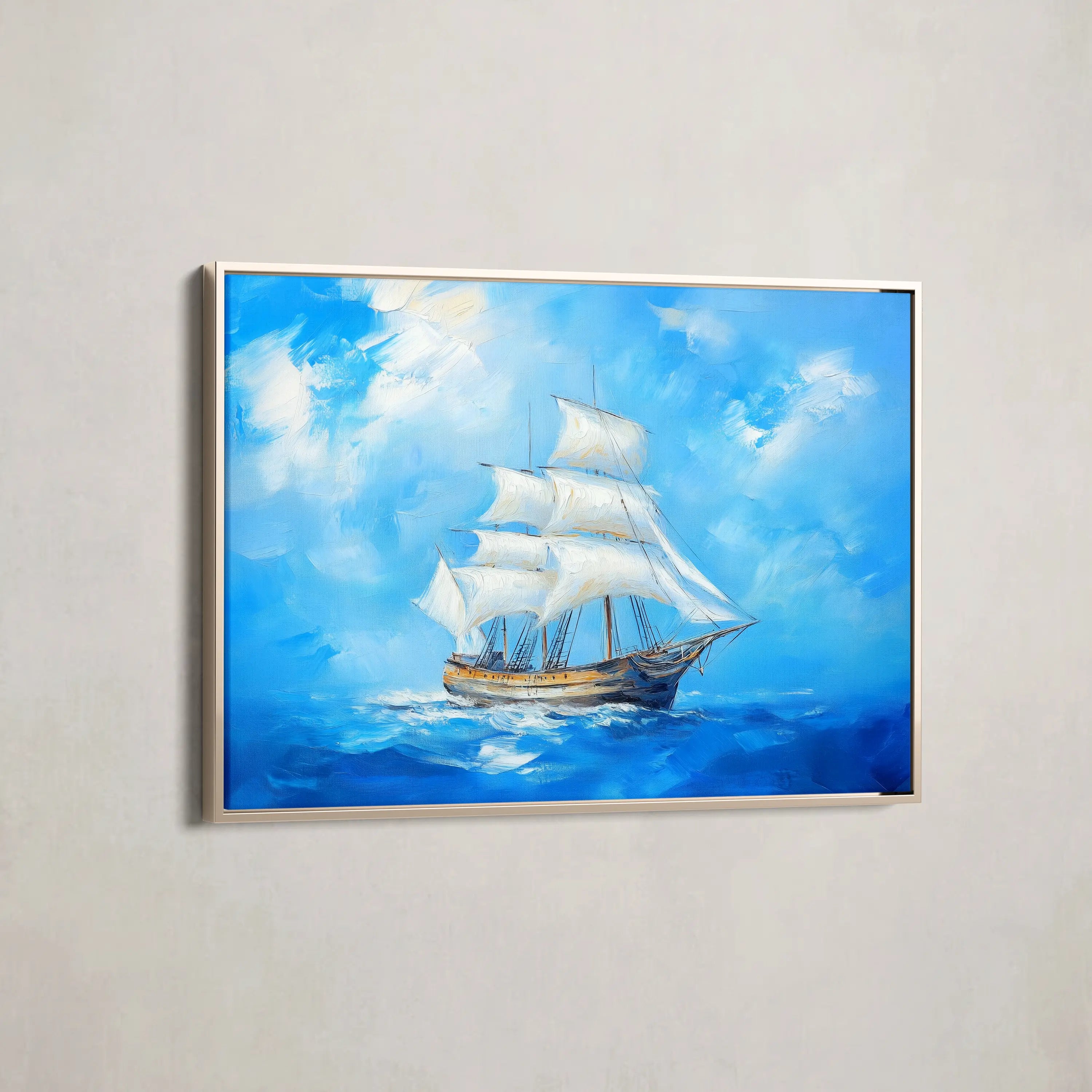 Landscape Canvas Wall Art WAD268-L 90 x 60 cm / Stretched on hidden frame