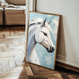 Horses 269 Canvas Art 90 x 60 cm / Stretched on hidden frame