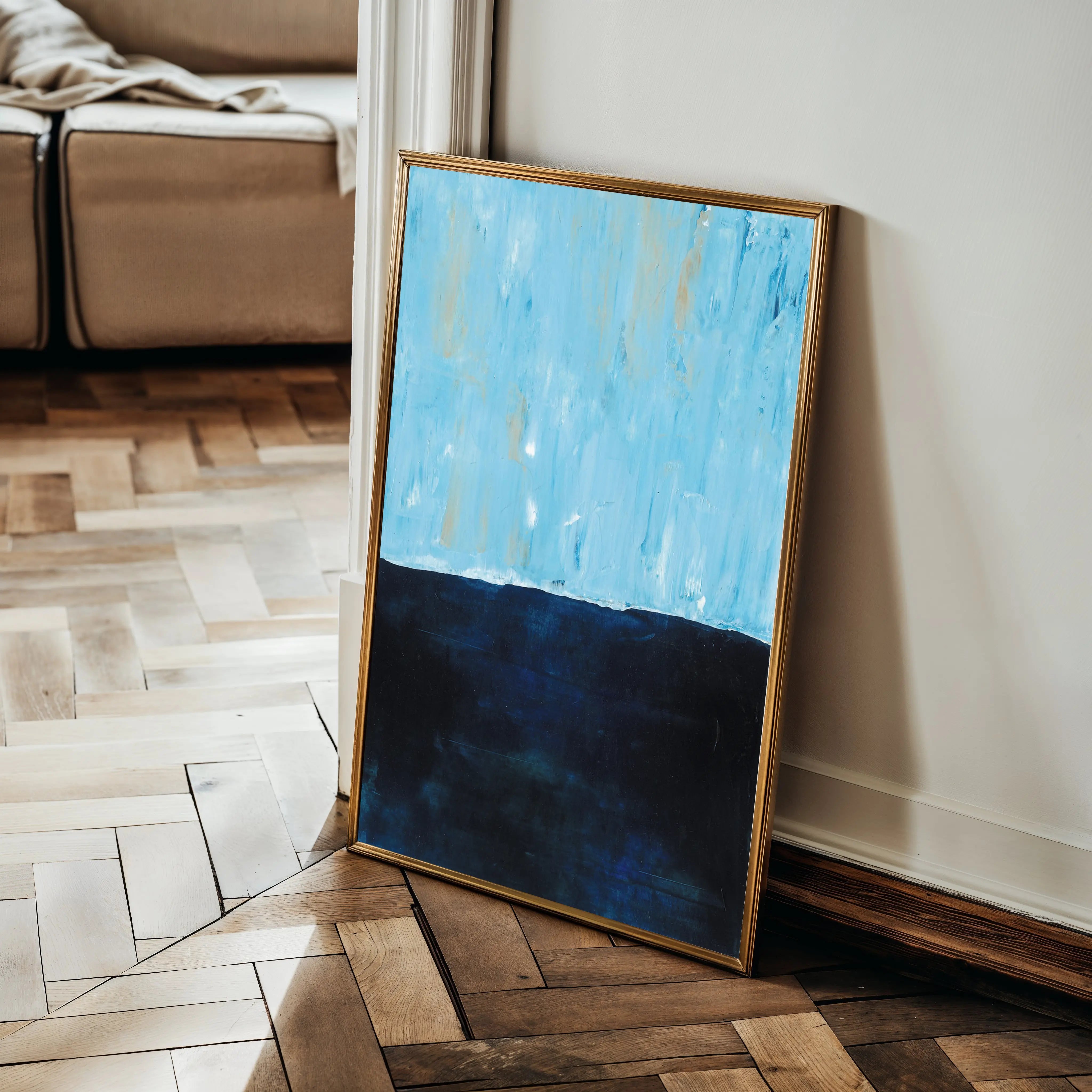 Abstract Canvas Wall Art WAD270-A 90 x 60 cm / Stretched on hidden frame