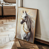 Horses 270 Canvas Art 90 x 60 cm / Stretched on hidden frame