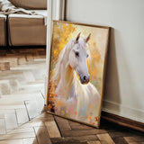 Horses 271 Canvas Art 90 x 60 cm / Stretched on hidden frame