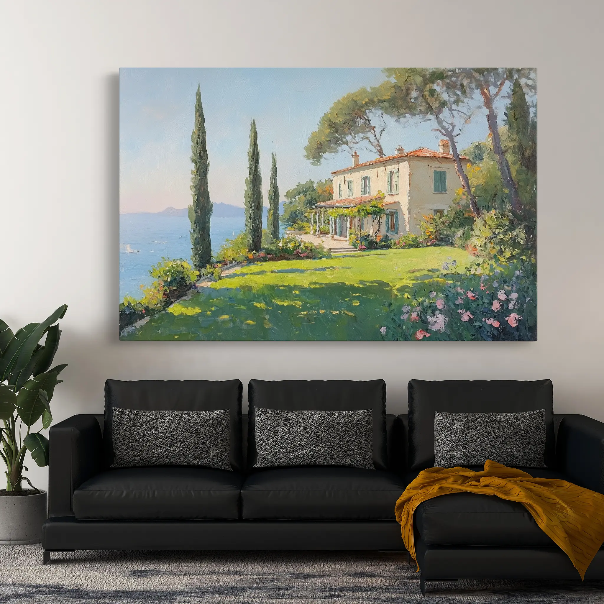 Landscape Canvas Wall Art WAD271-L 90 x 60 cm / Stretched on hidden frame