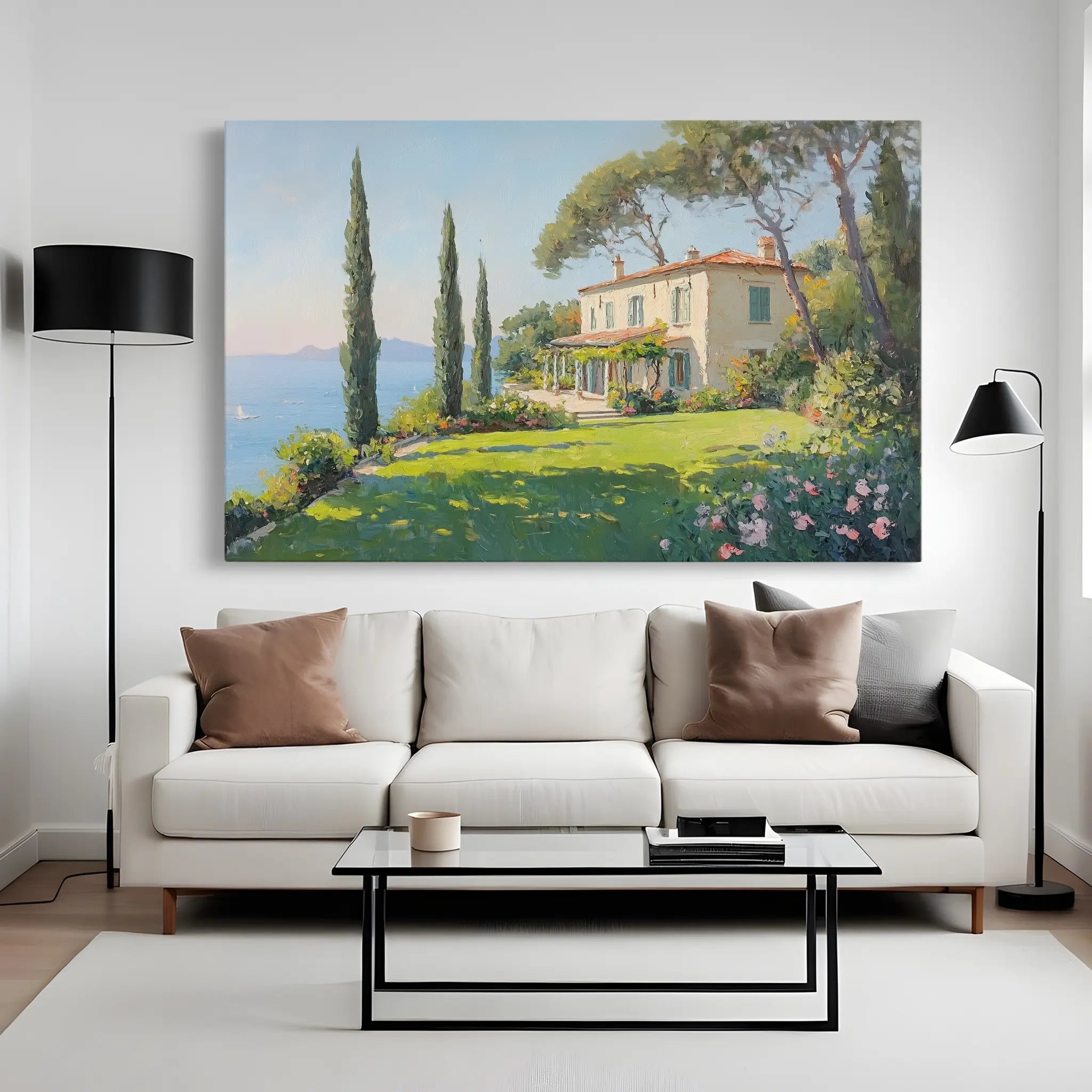 Landscape Canvas Wall Art WAD271-L 90 x 60 cm / Stretched on hidden frame