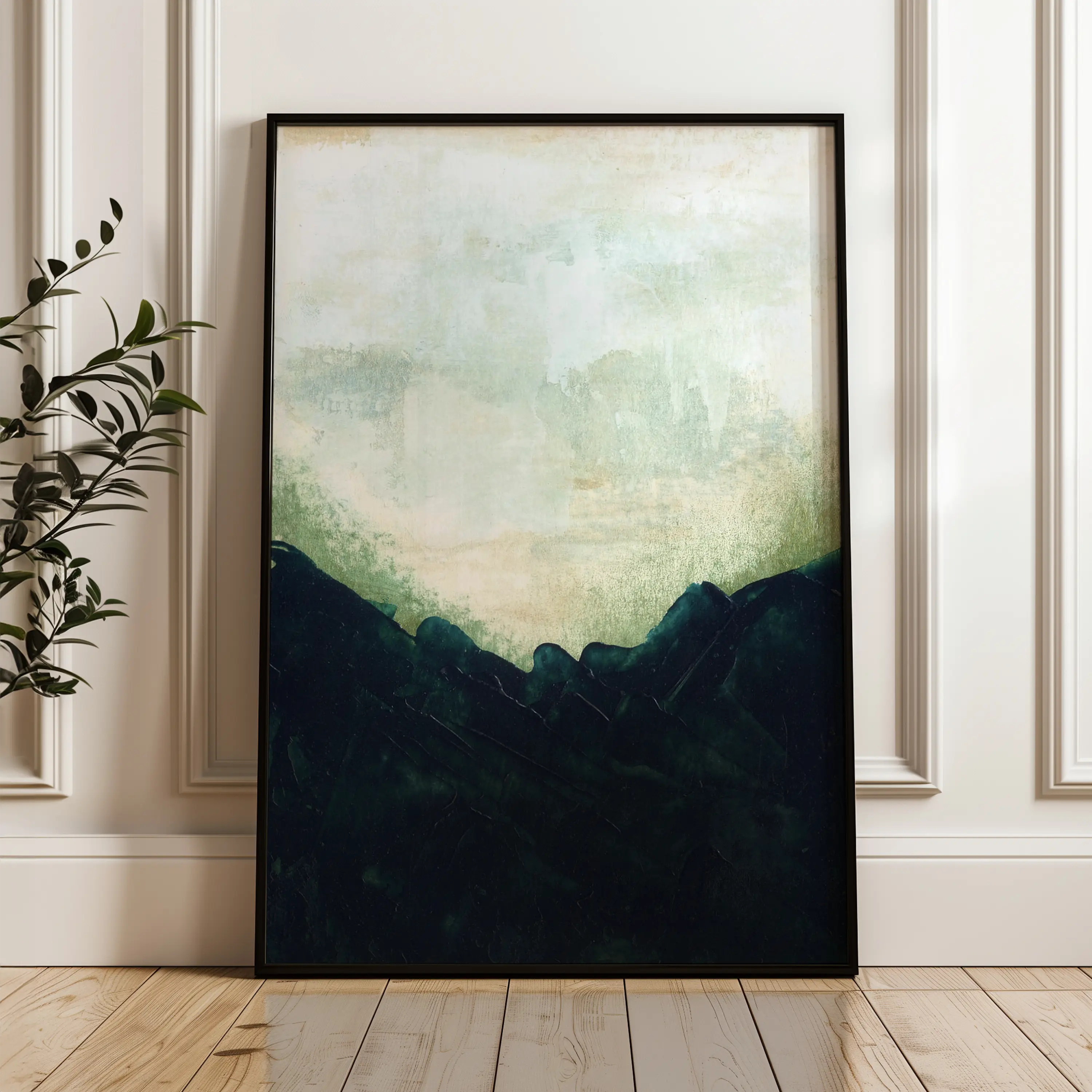 Abstract Canvas Wall Art WAD272-A 90 x 60 cm / Stretched on hidden frame